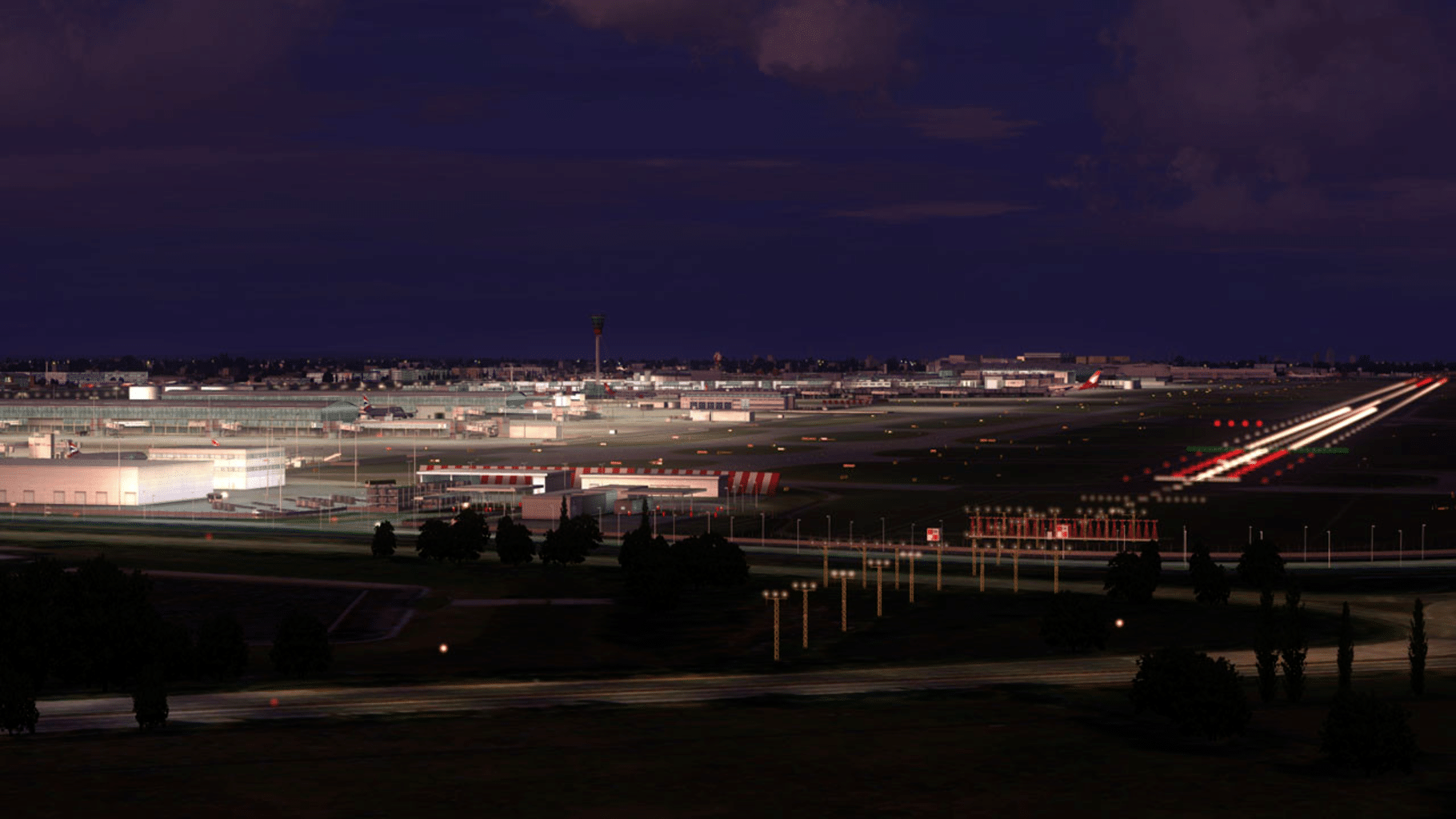 Microsoft Flight Simulator X: Mega Airport London Heathrow Xtended screenshot