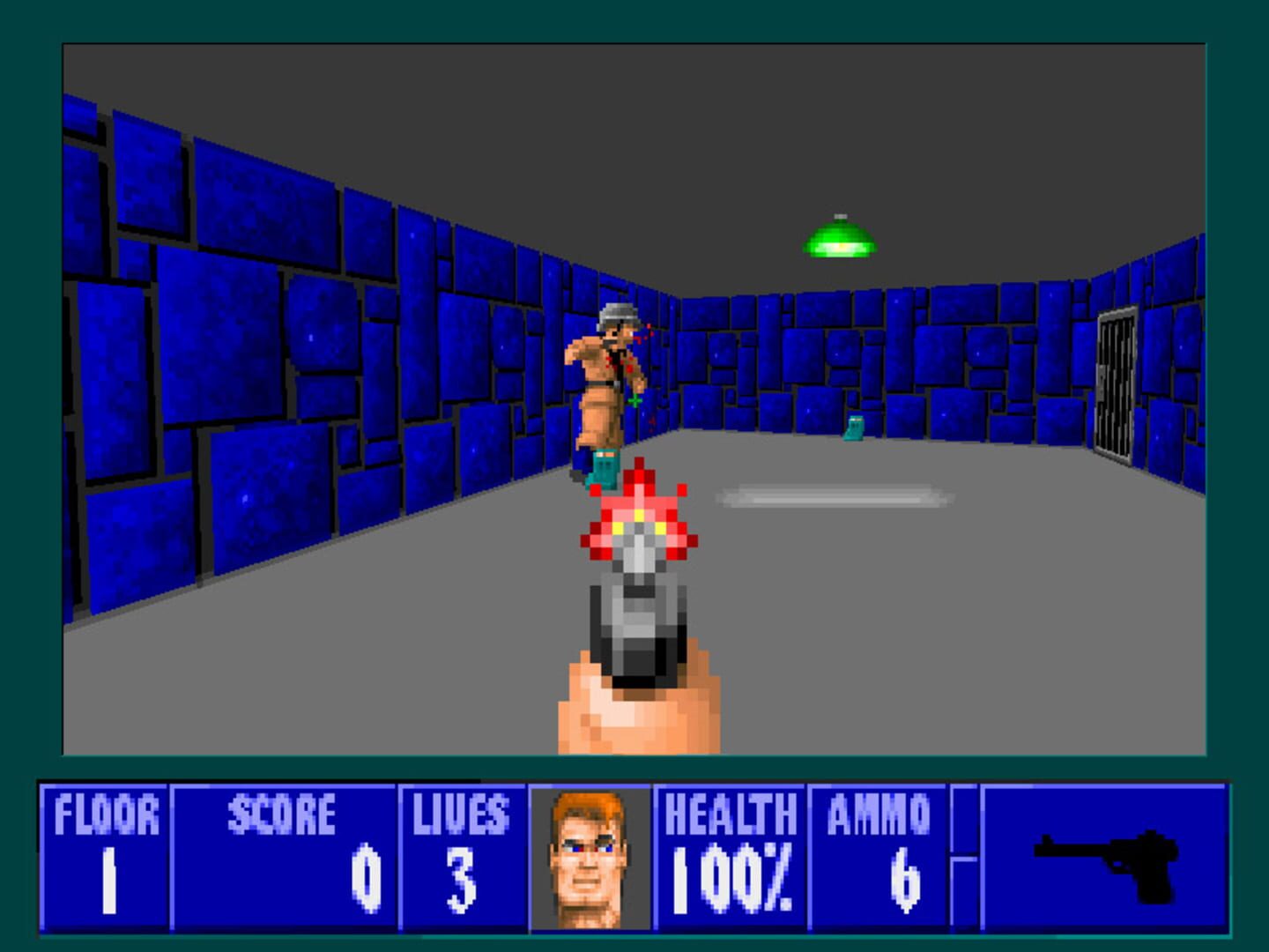 Captura de pantalla - Wolfenstein 3D TC