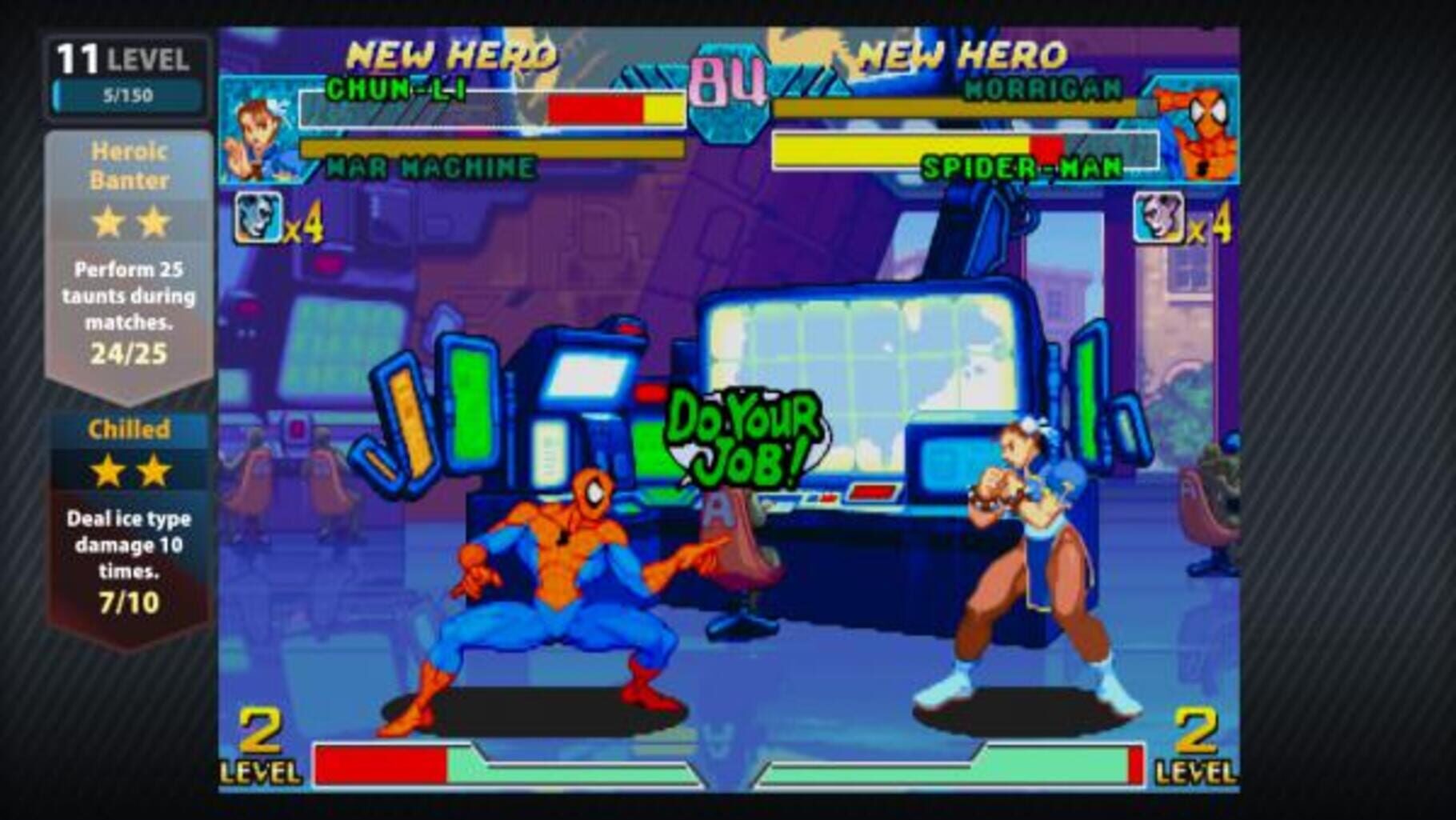 Captura de pantalla - Marvel vs. Capcom Origins