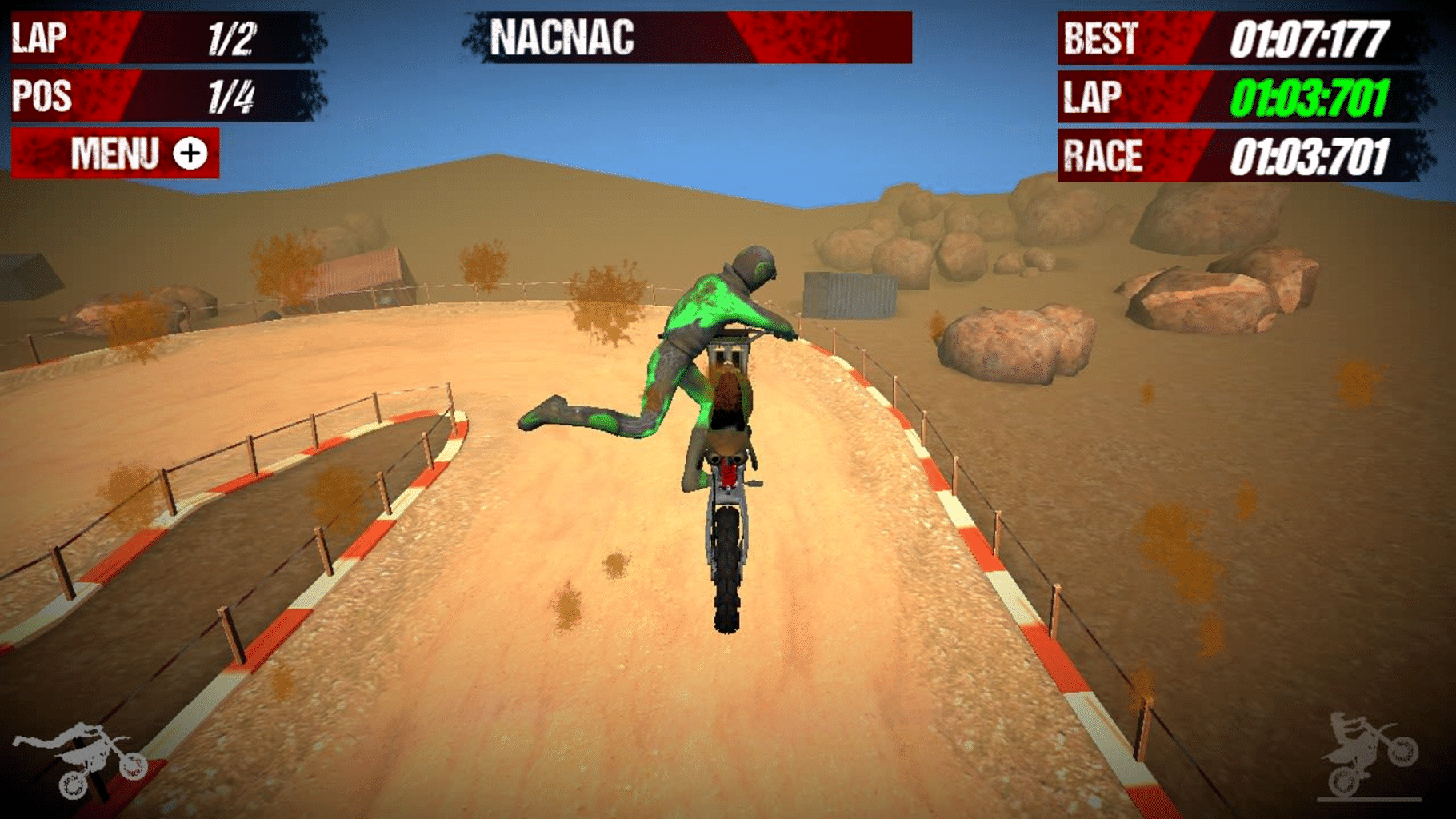 RMX Real Motocross screenshot