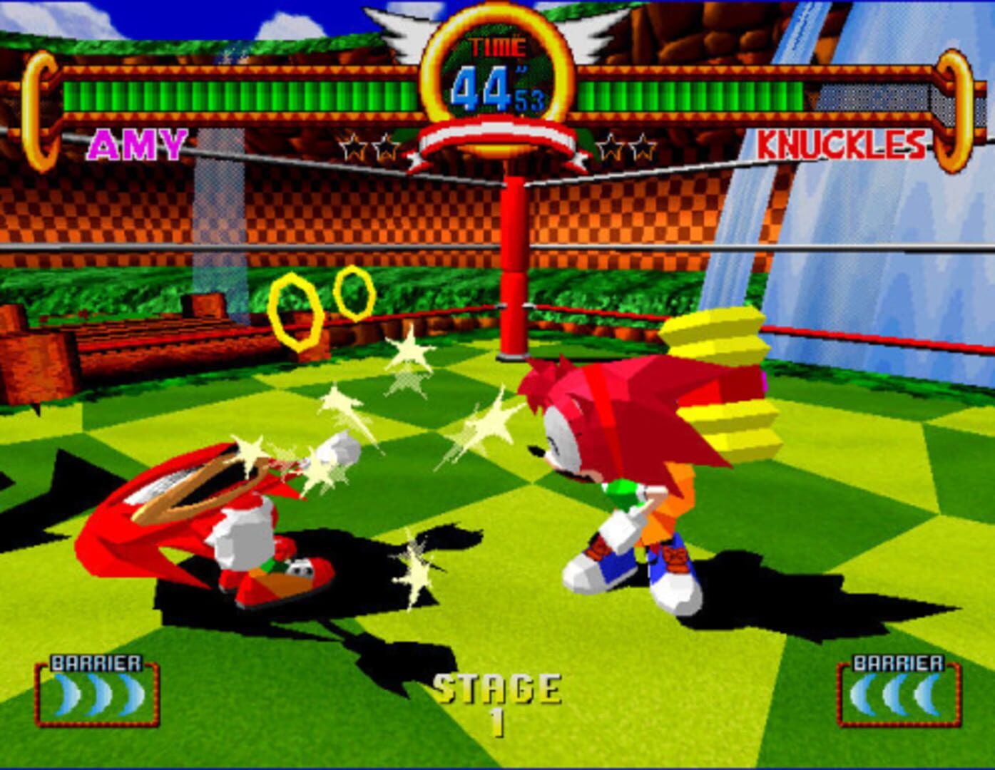 Captura de pantalla - Sonic the Fighters