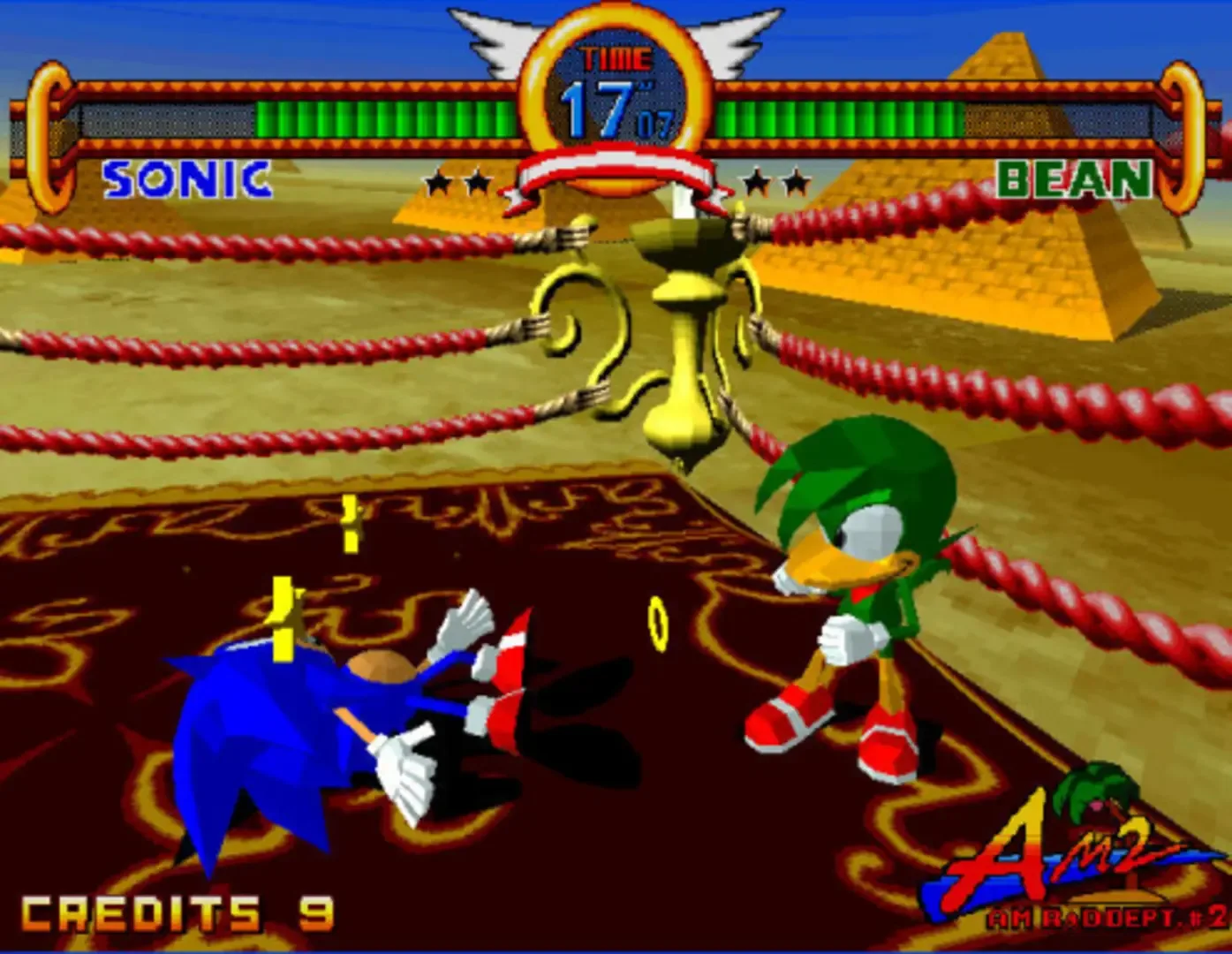 Captura de pantalla - Sonic the Fighters