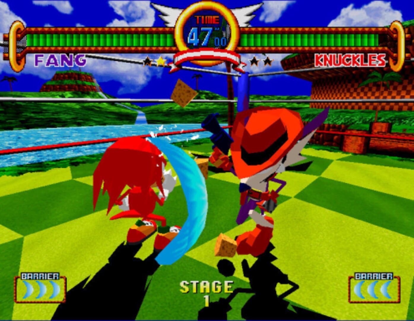 Captura de pantalla - Sonic the Fighters