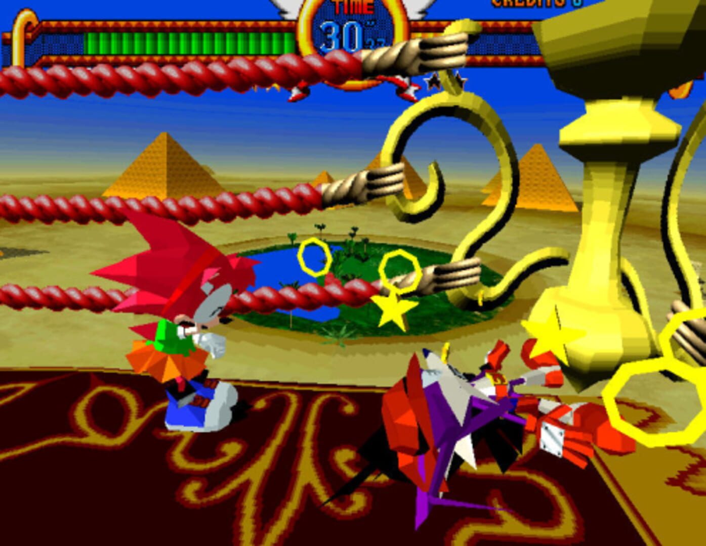 Captura de pantalla - Sonic the Fighters