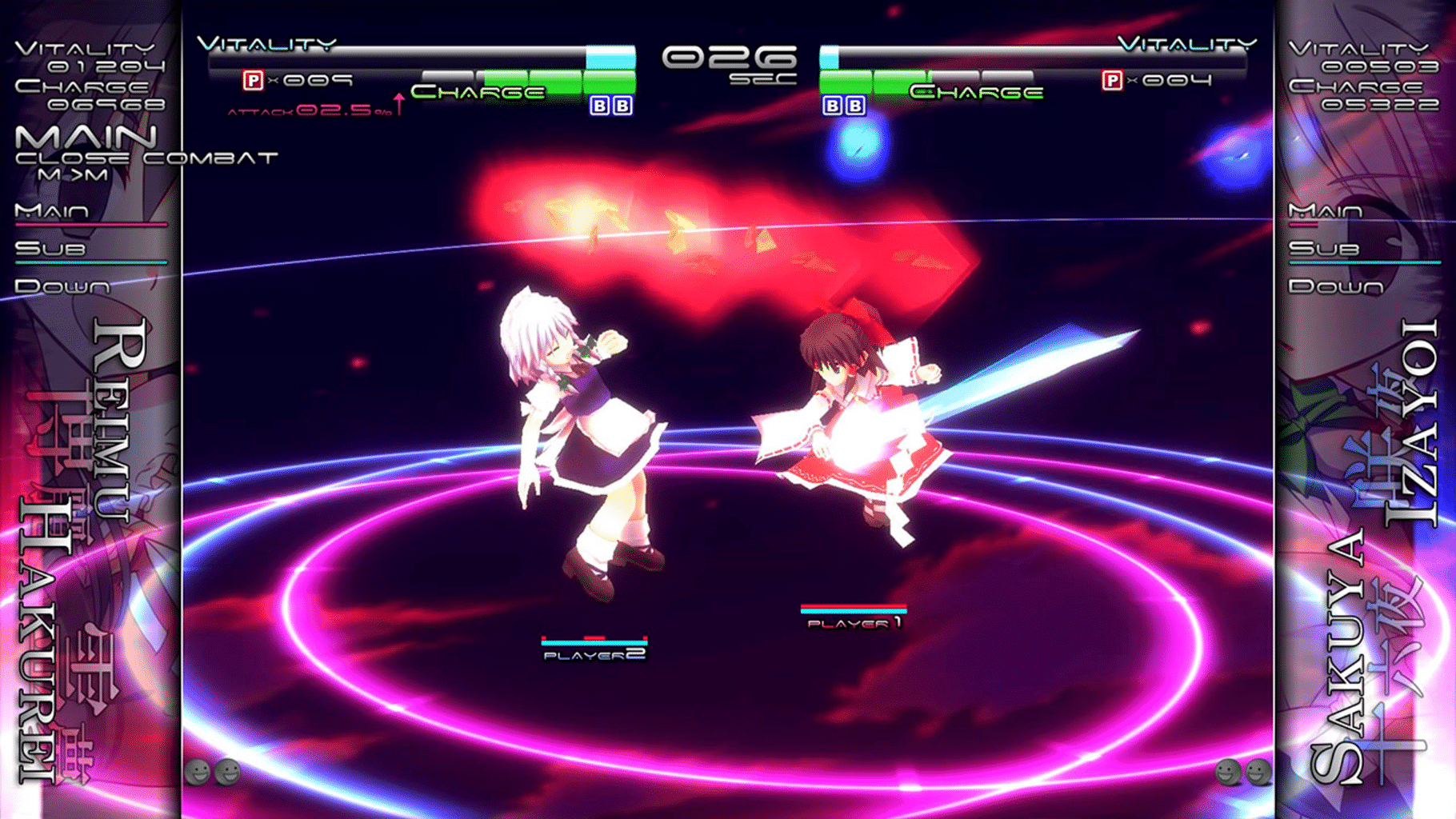 Touhou Genso Rondo: Bullet Ballet screenshot