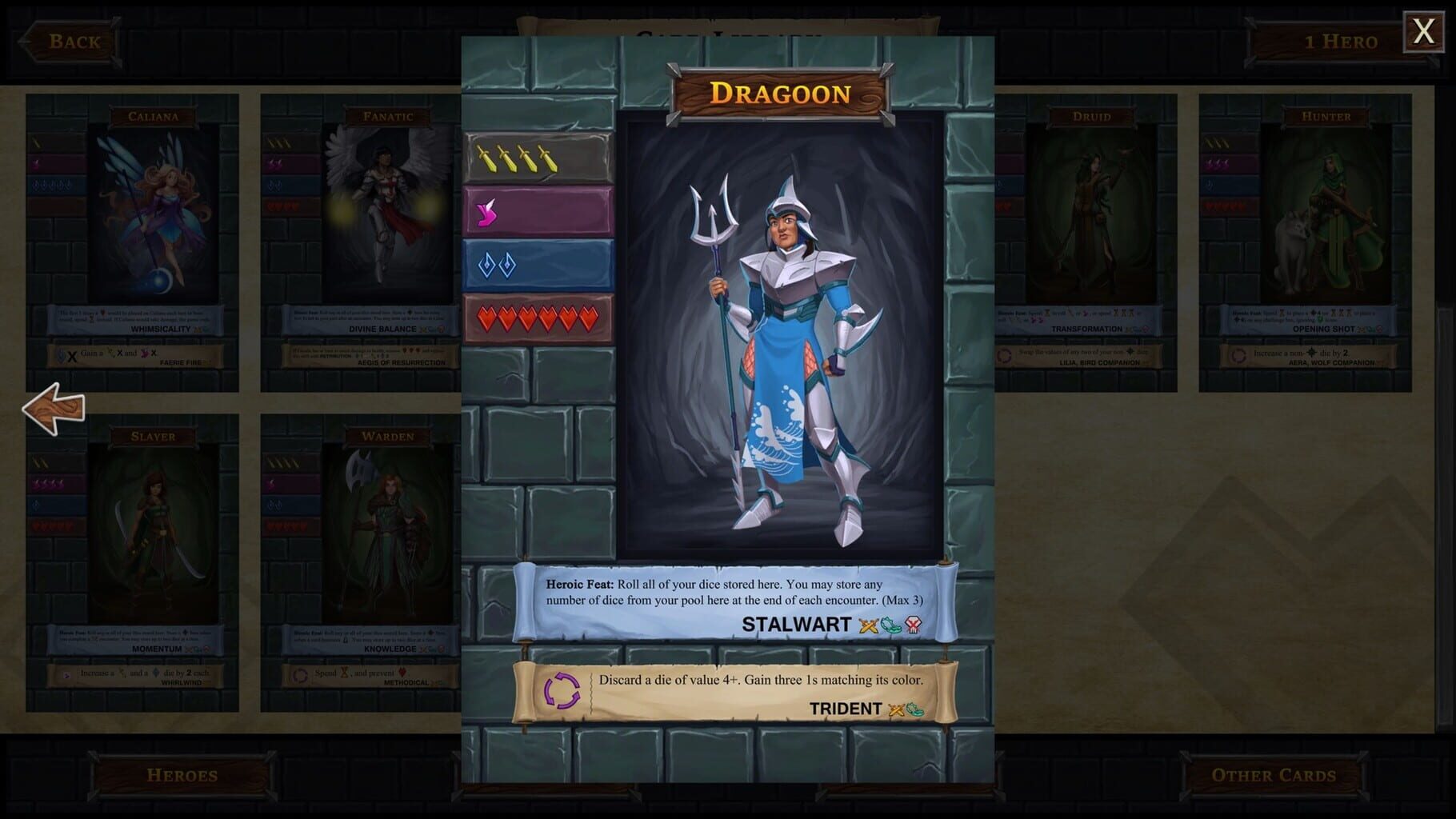 One Deck Dungeon: Abyssal Depths screenshot