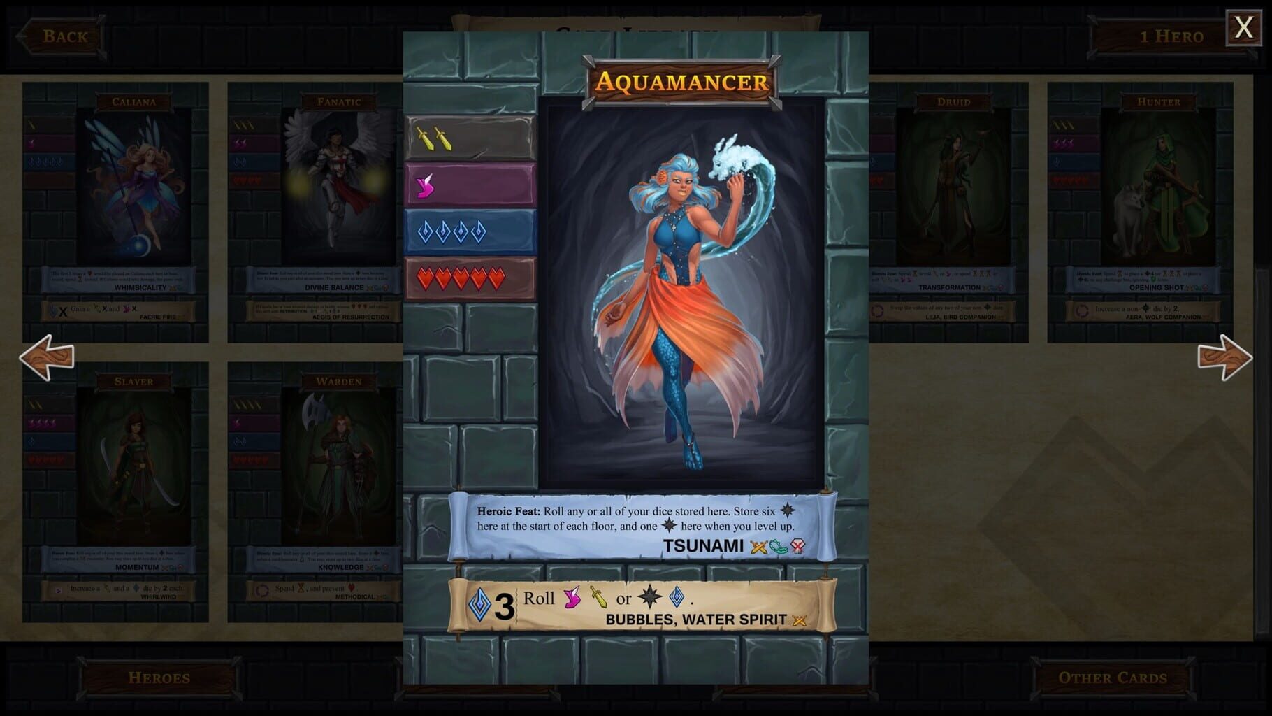 One Deck Dungeon: Abyssal Depths screenshot