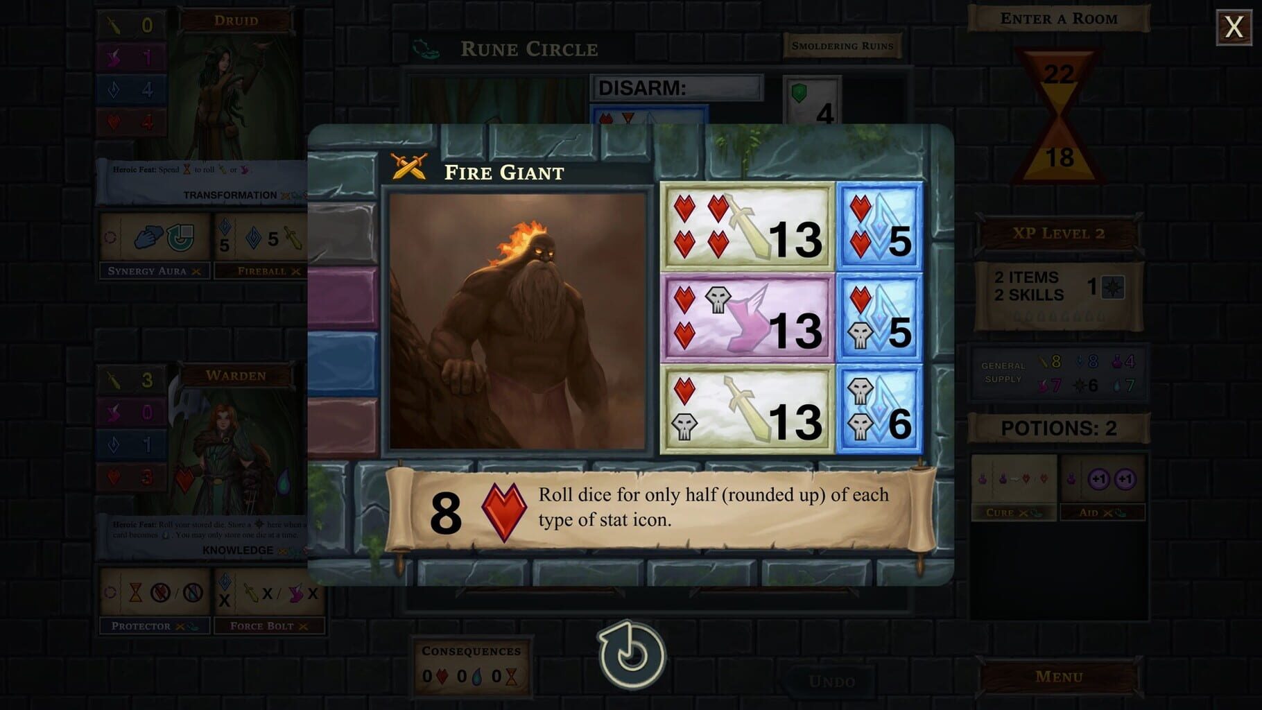 One Deck Dungeon: Forest of Shadows screenshot