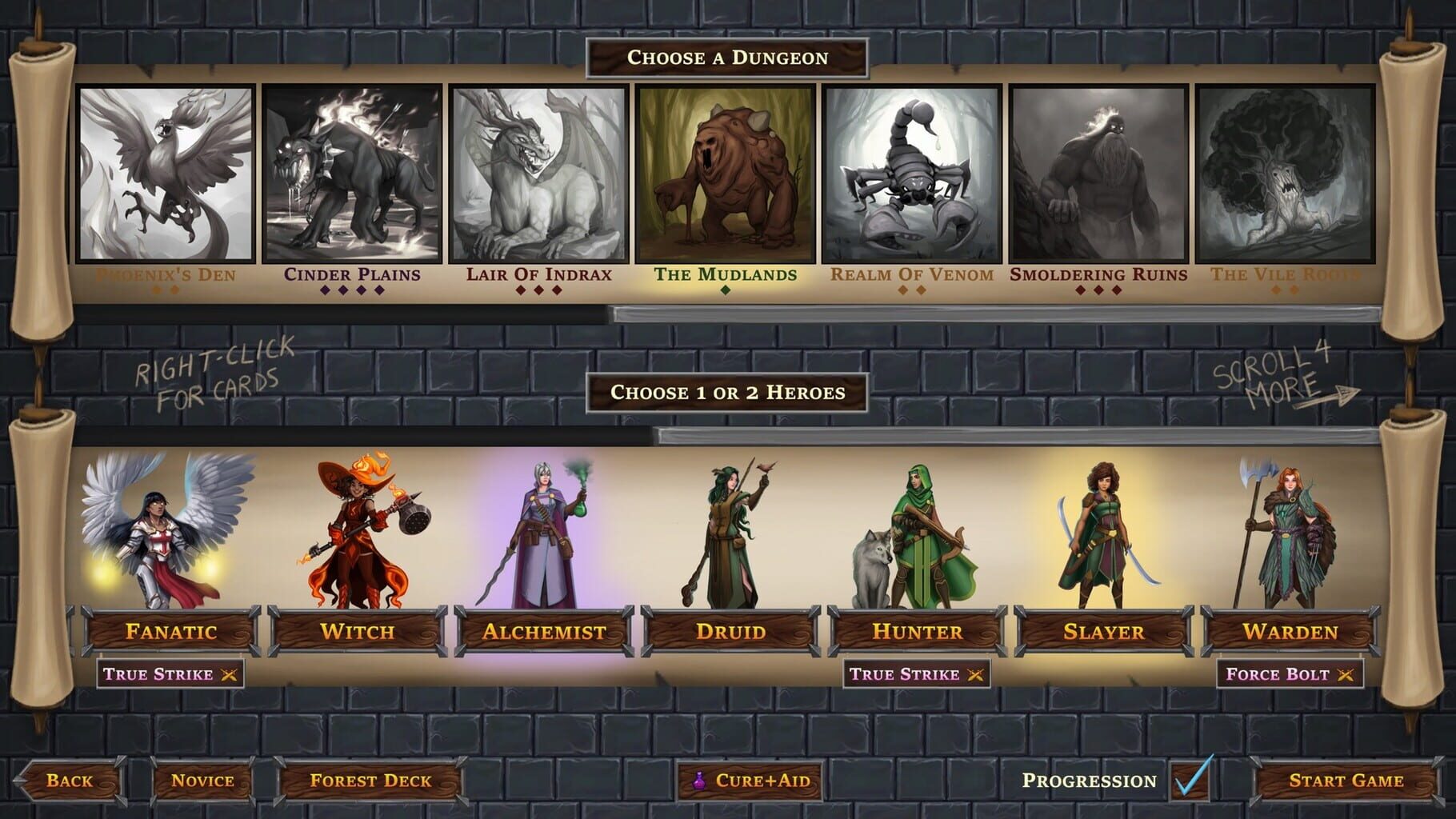 One Deck Dungeon: Forest of Shadows screenshot