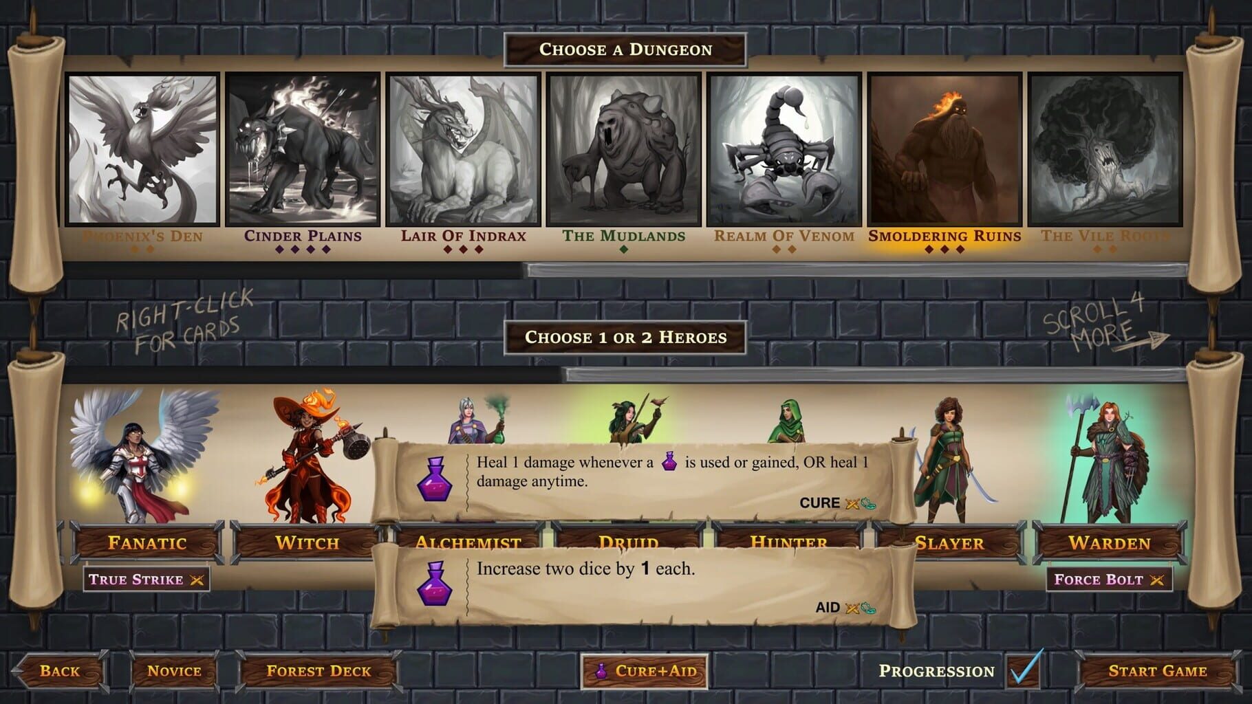 One Deck Dungeon: Forest of Shadows screenshot