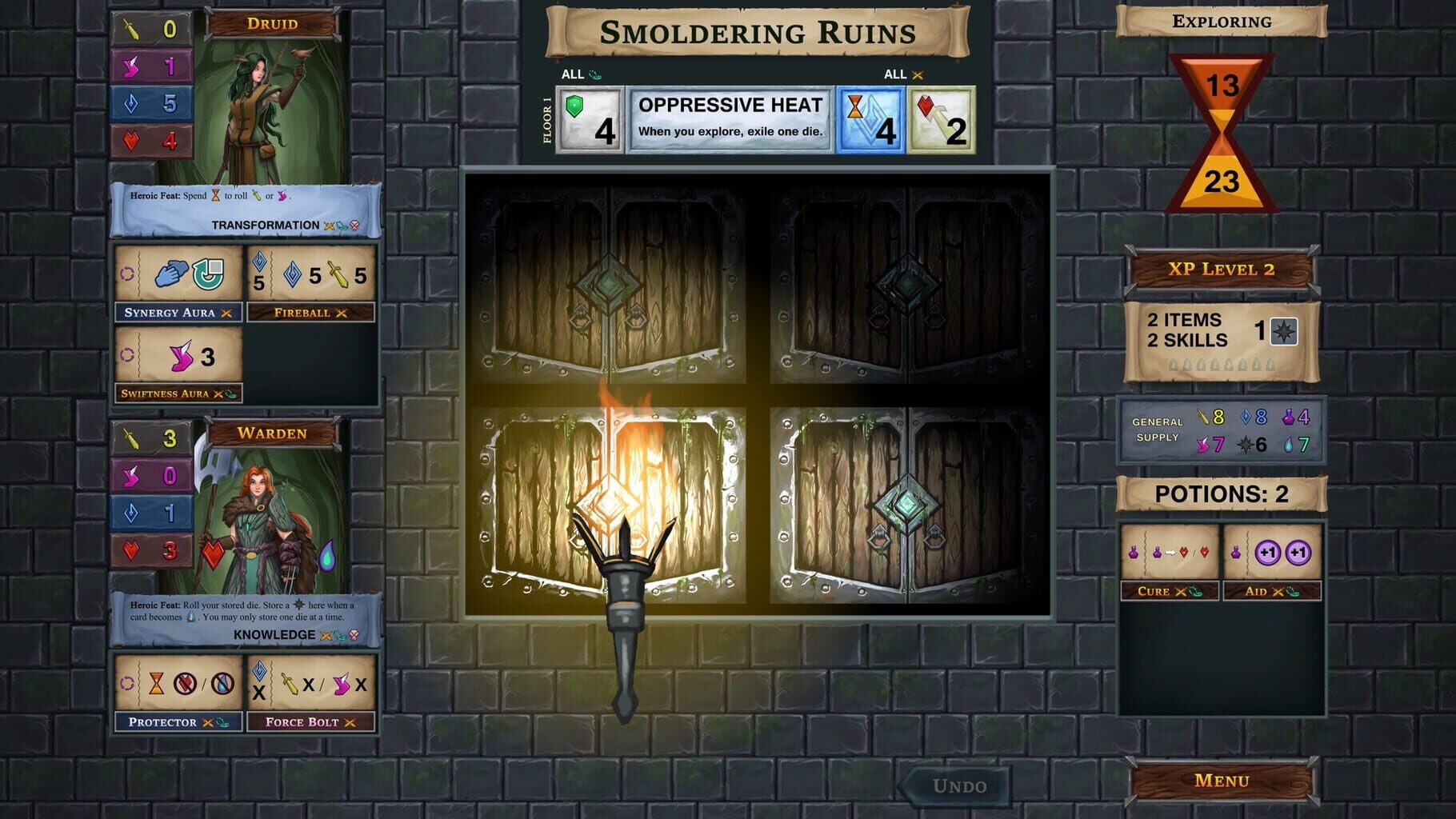 One Deck Dungeon: Forest of Shadows screenshot