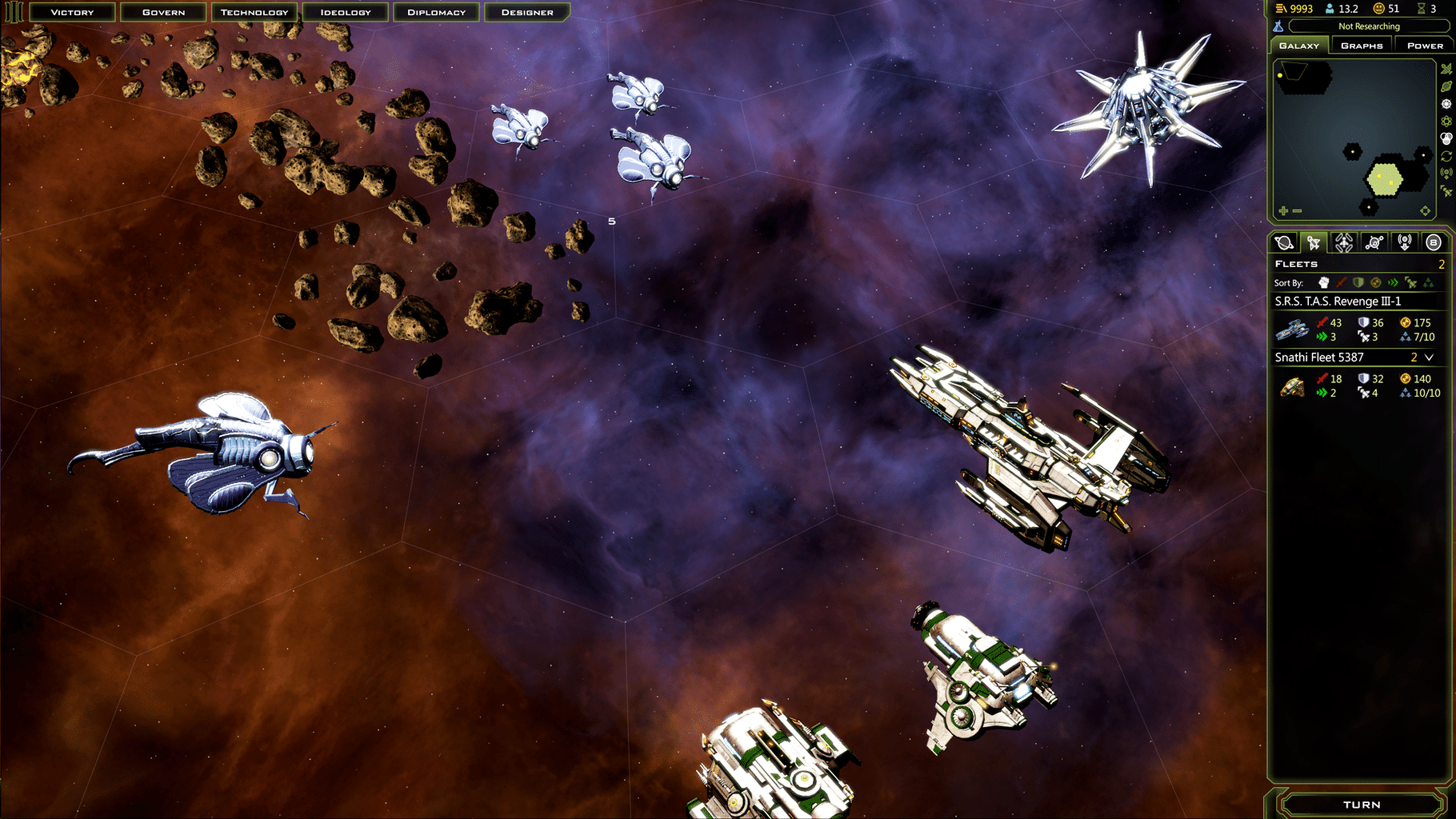 Galactic Civilizations III: Revenge of the Snathi DLC screenshot