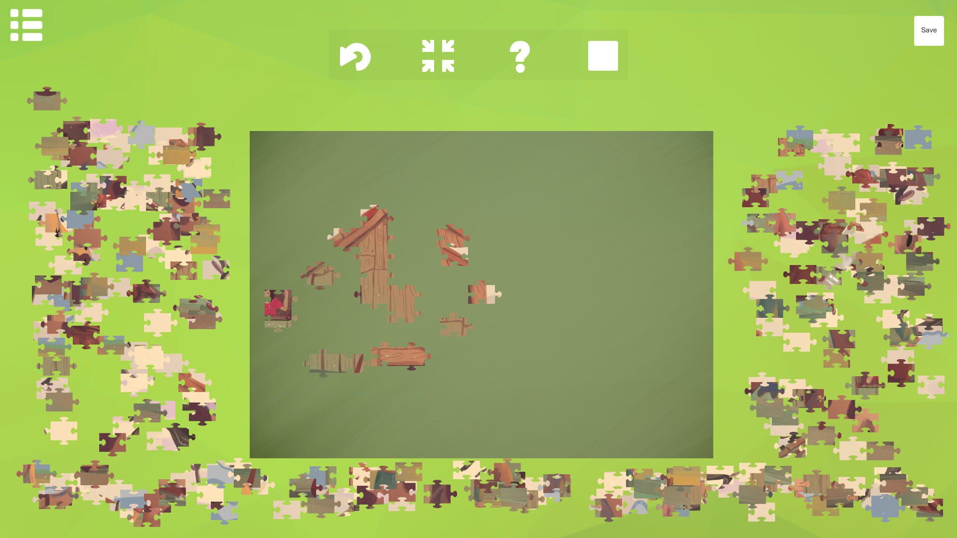 Jack and the Beanstalk Jigsaw Puzzle - Screenshot