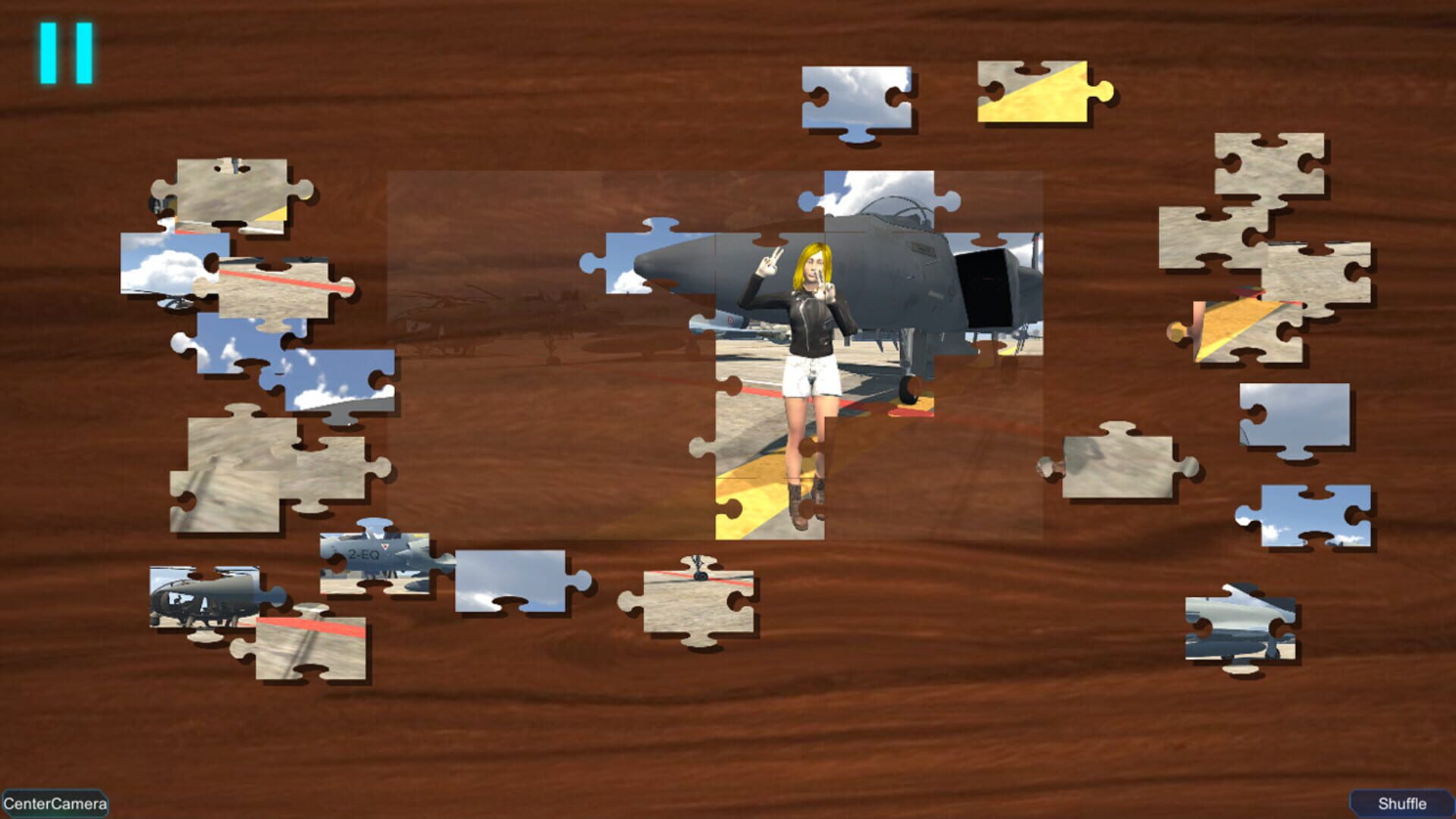 Gunship Recon: Character Puzzles - Screenshot