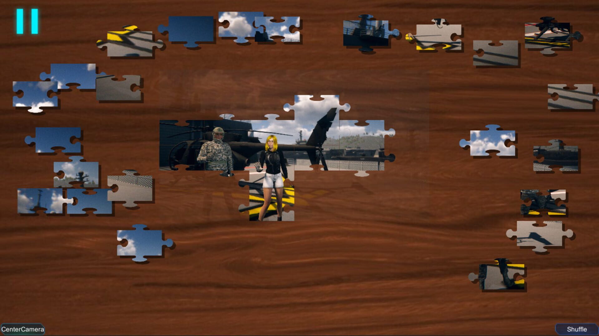 Gunship Recon: Character Puzzles - Screenshot