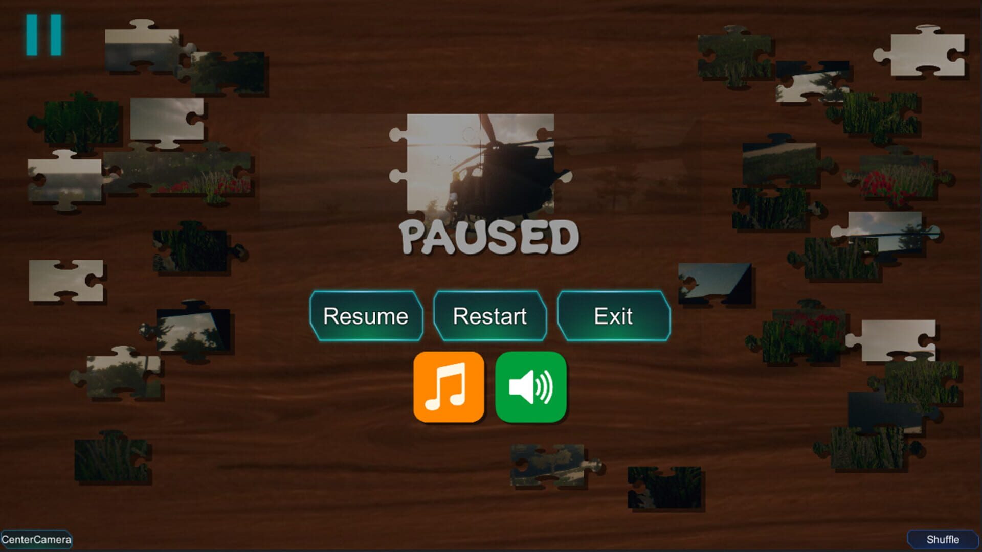 Gunship Recon: Character Puzzles - Screenshot