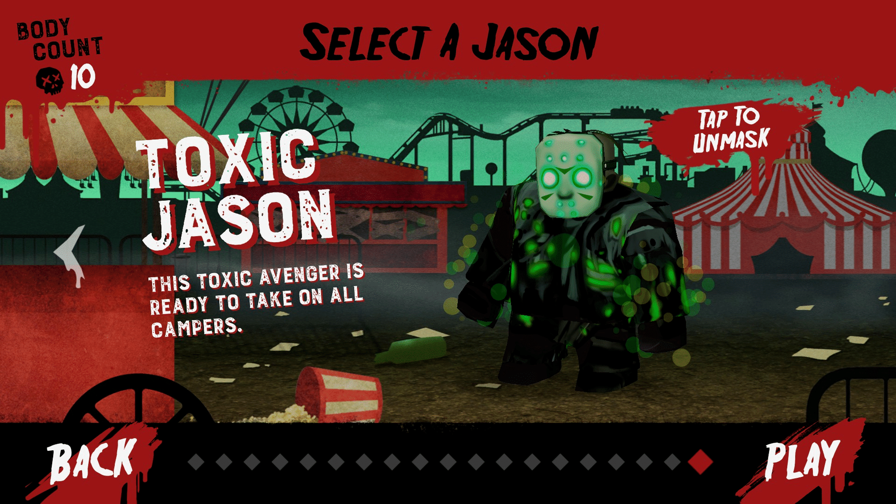 Friday the 13th: Killer Puzzle - Toxic Jason screenshot