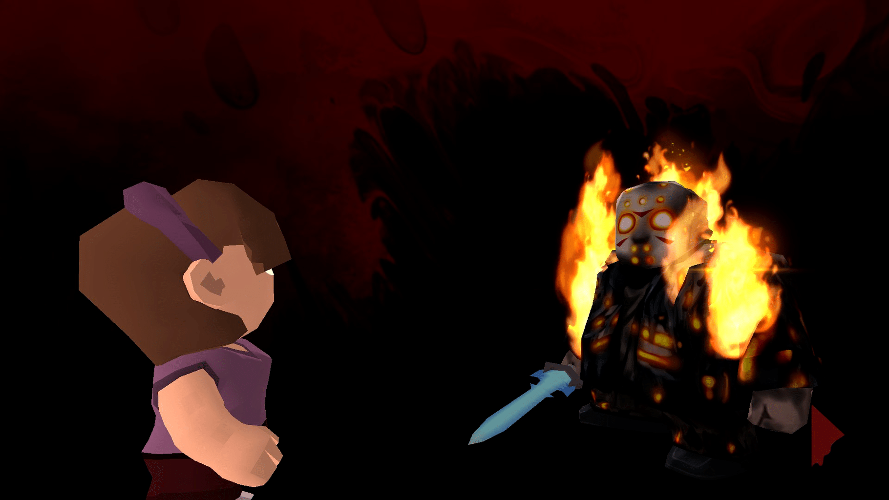 Friday the 13th: Killer Puzzle - Flaming Jason screenshot