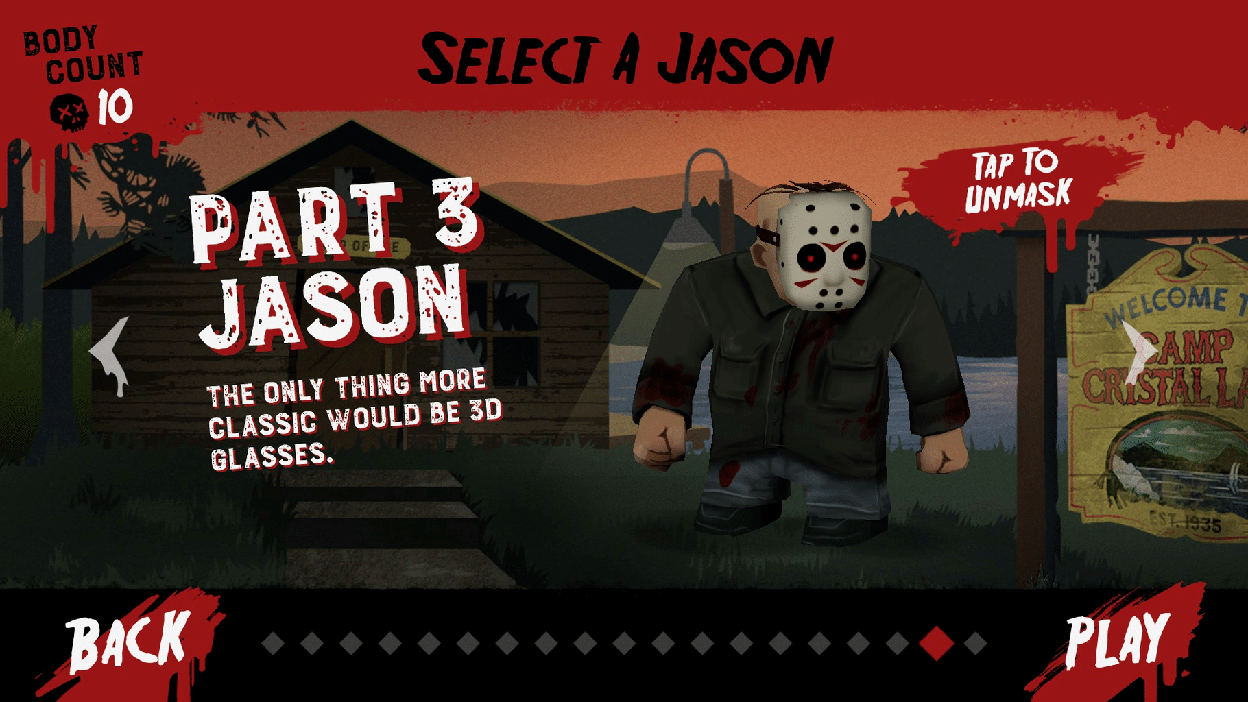 Friday the 13th: Killer Puzzle - Part 3 Jason screenshot