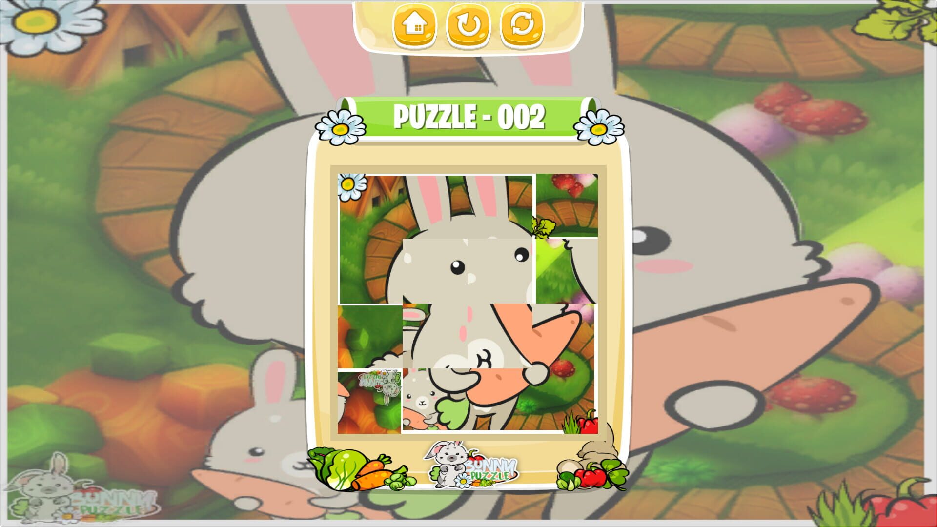 Bunny Puzzle - Screenshot