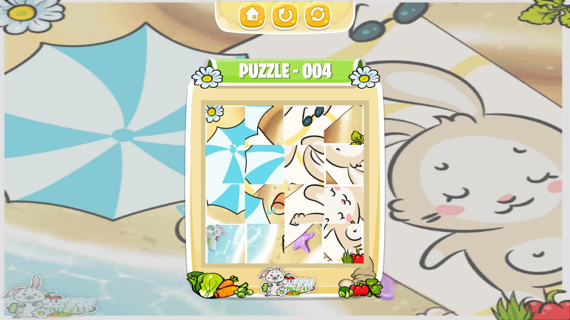 Bunny Puzzle - Screenshot