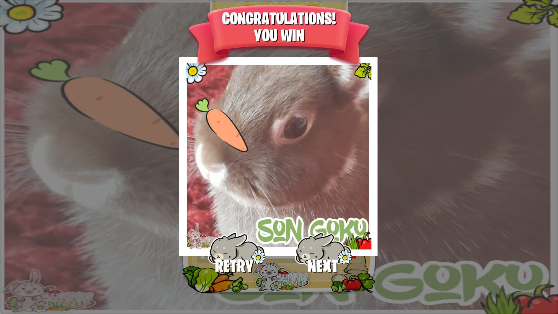 Bunny Puzzle - Screenshot