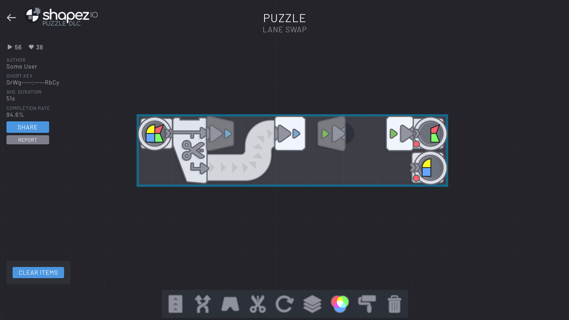 shapez.io: Puzzle DLC screenshot