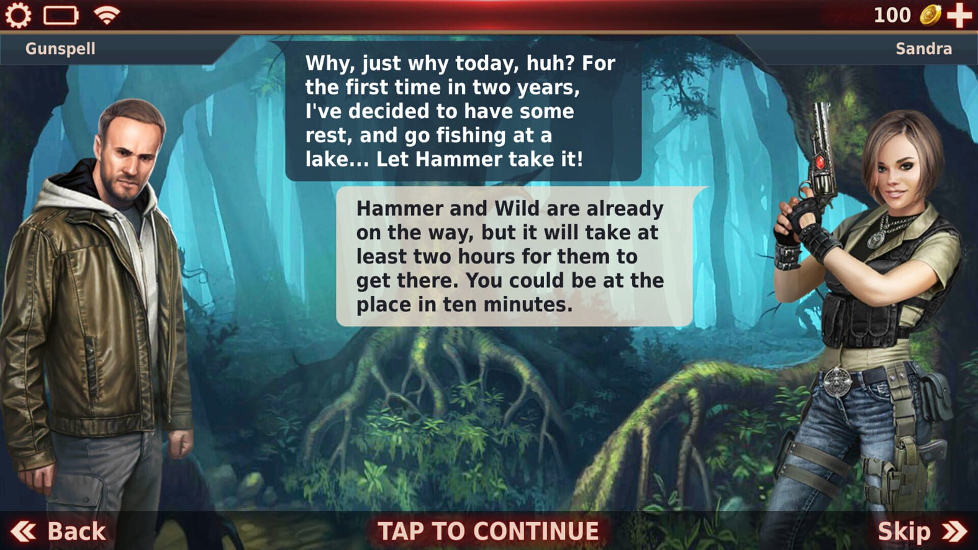 Gunspell 2: Match 3 Puzzle RPG - Screenshot