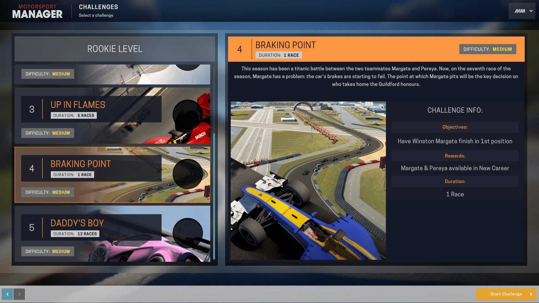 Motorsport Manager: Challenge Pack screenshot