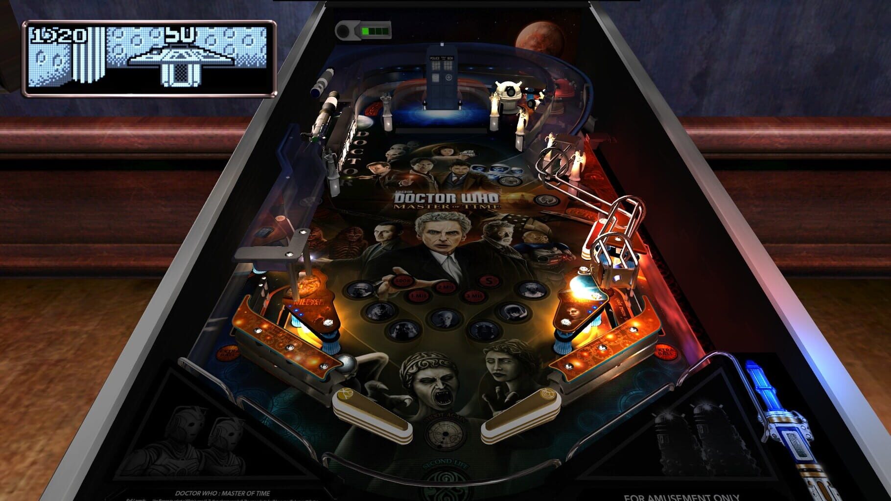 Captura de pantalla - Pinball Arcade: Doctor Who Master of Time