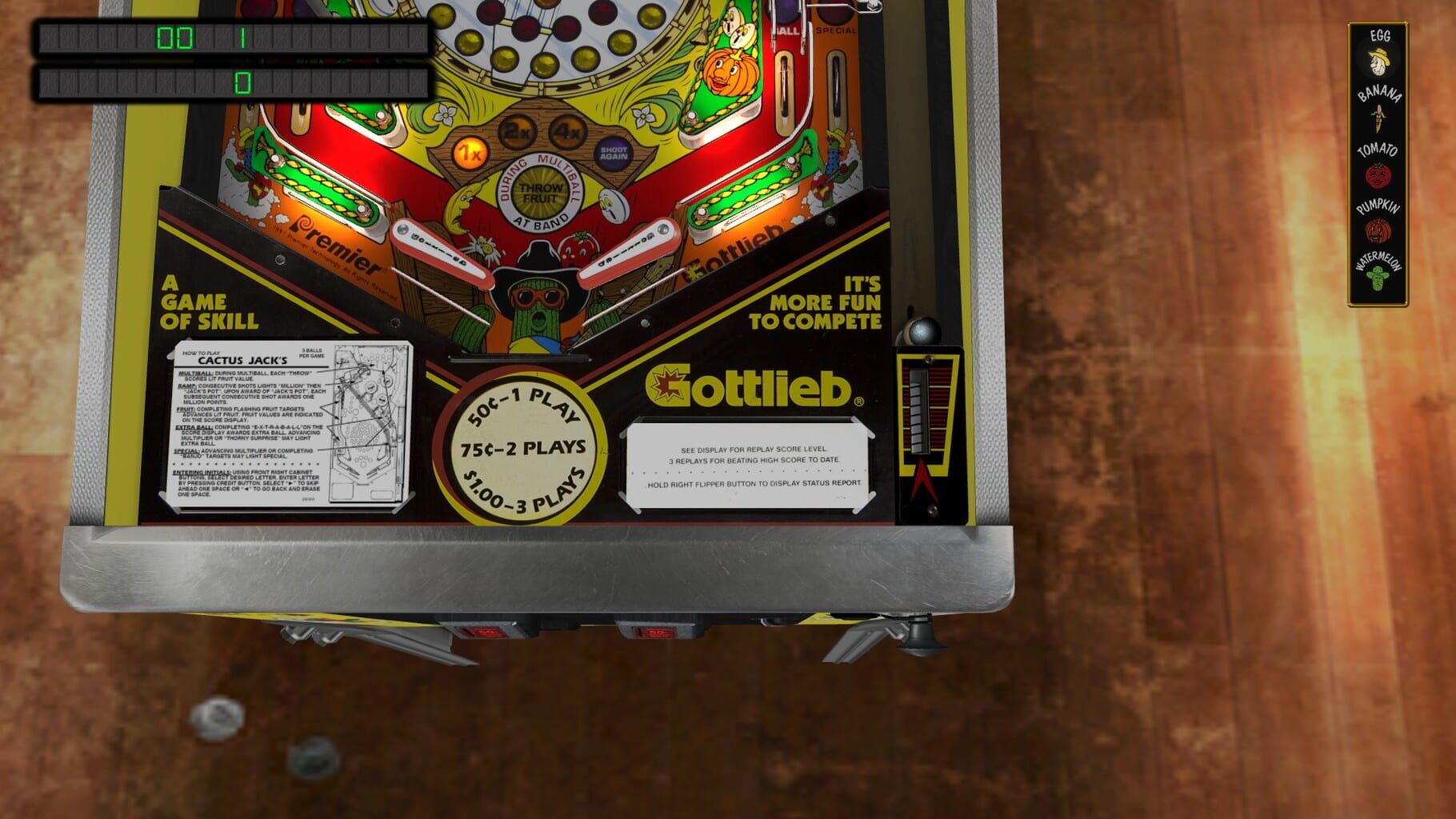 Captura de pantalla - Pinball Arcade: Gottlieb Pack 3