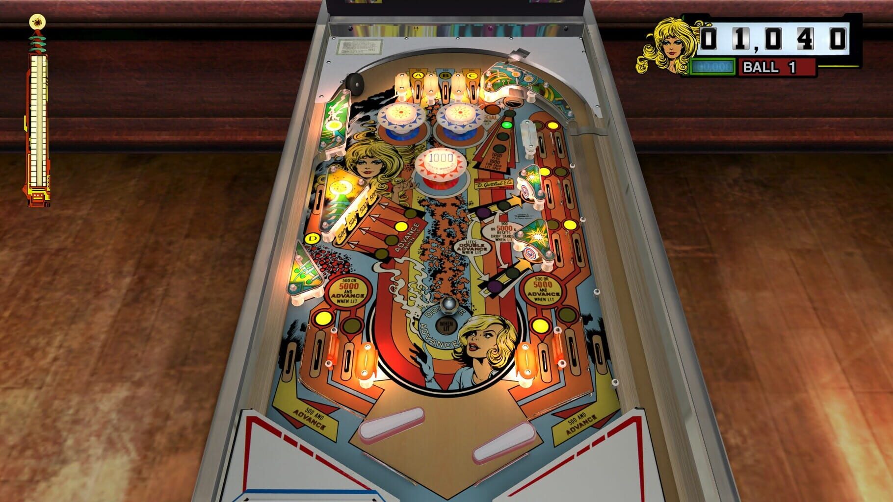 Captura de pantalla - Pinball Arcade: Gottlieb EM Pack