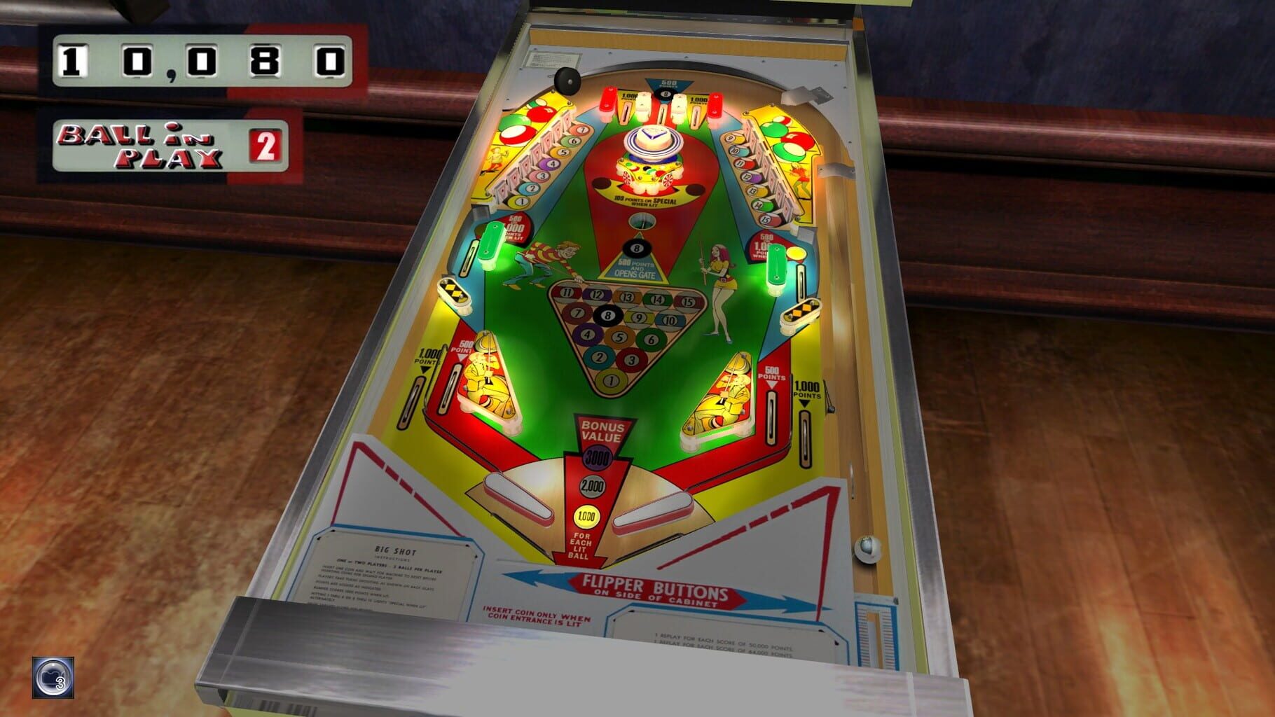 Captura de pantalla - Pinball Arcade: Gottlieb EM Pack