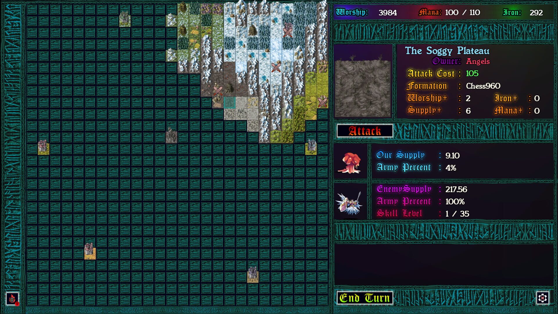 Unending War: Grand-Strategy Chess - Screenshot