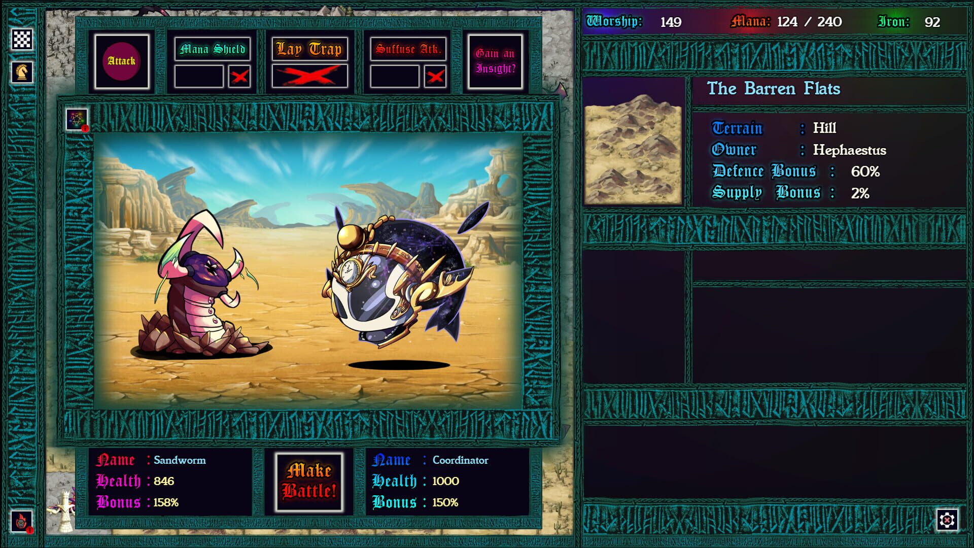 Unending War: Grand-Strategy Chess - Screenshot