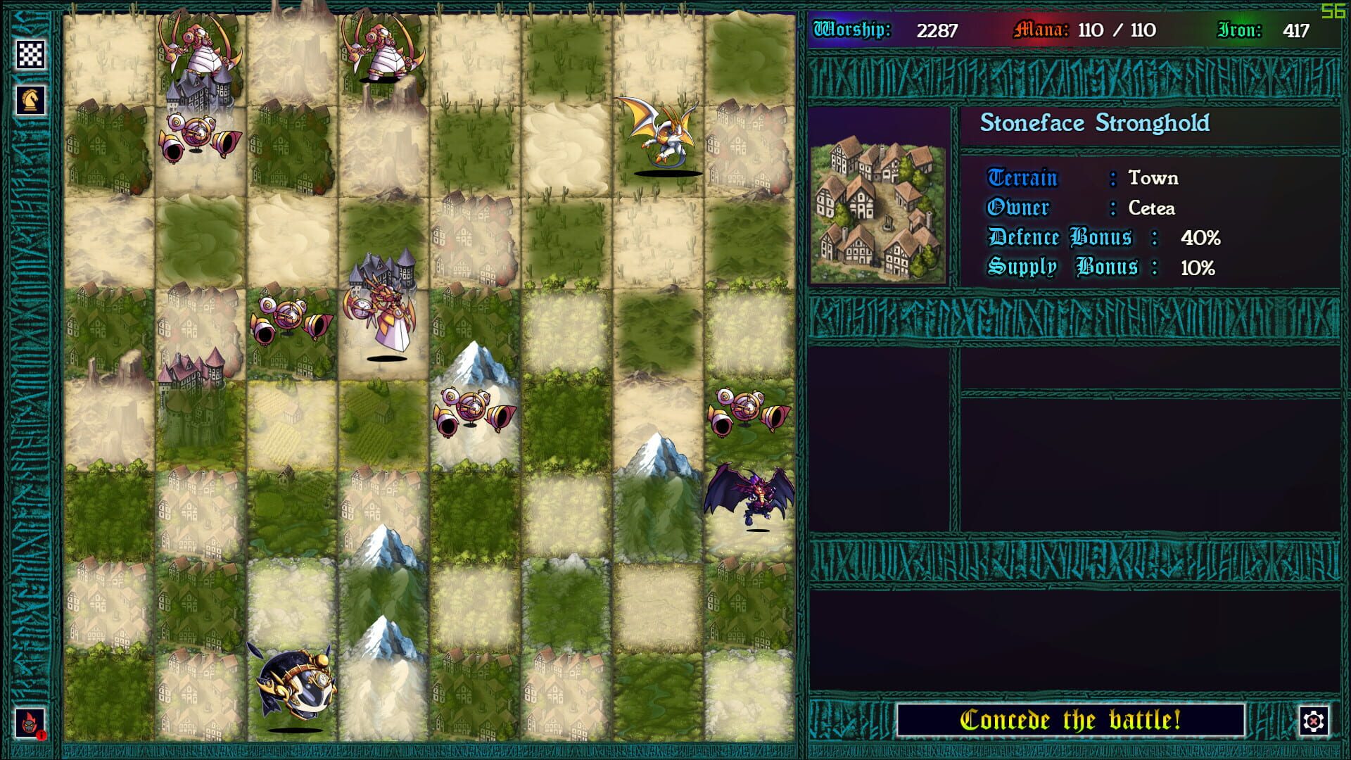 Unending War: Grand-Strategy Chess - Screenshot
