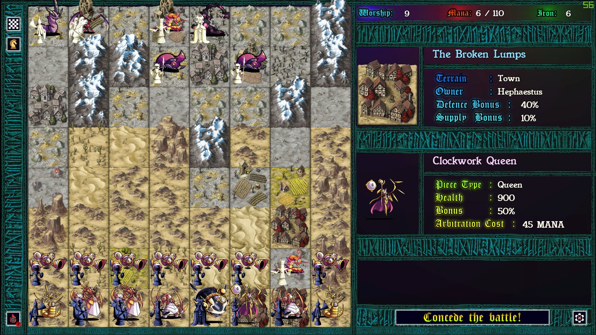Unending War: Grand-Strategy Chess - Screenshot