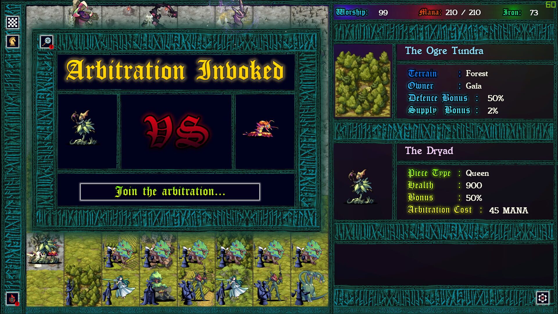 Unending War: Grand-Strategy Chess - Screenshot