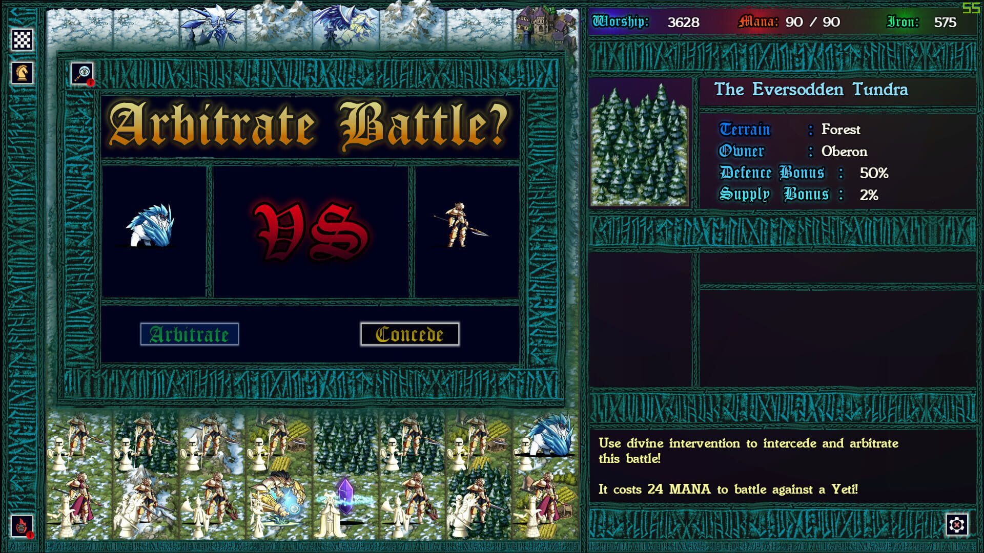 Unending War: Grand-Strategy Chess - Screenshot
