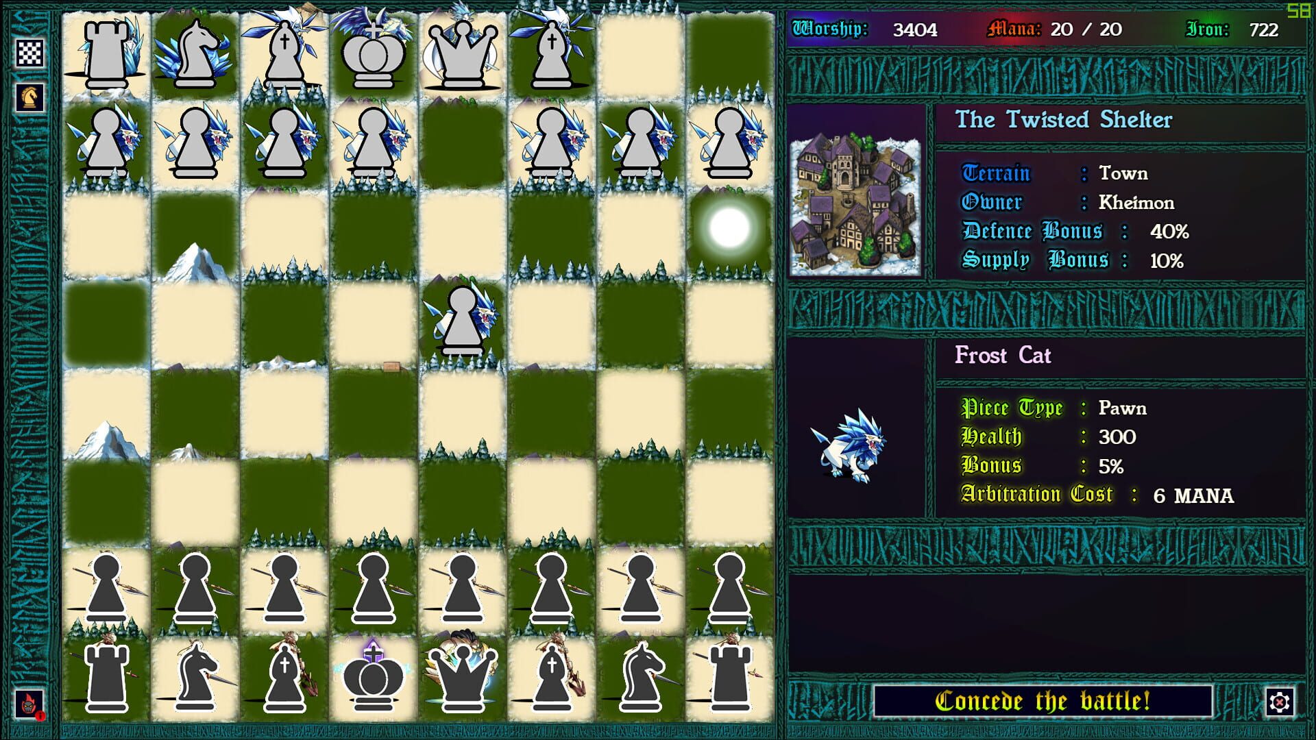 Unending War: Grand-Strategy Chess - Screenshot