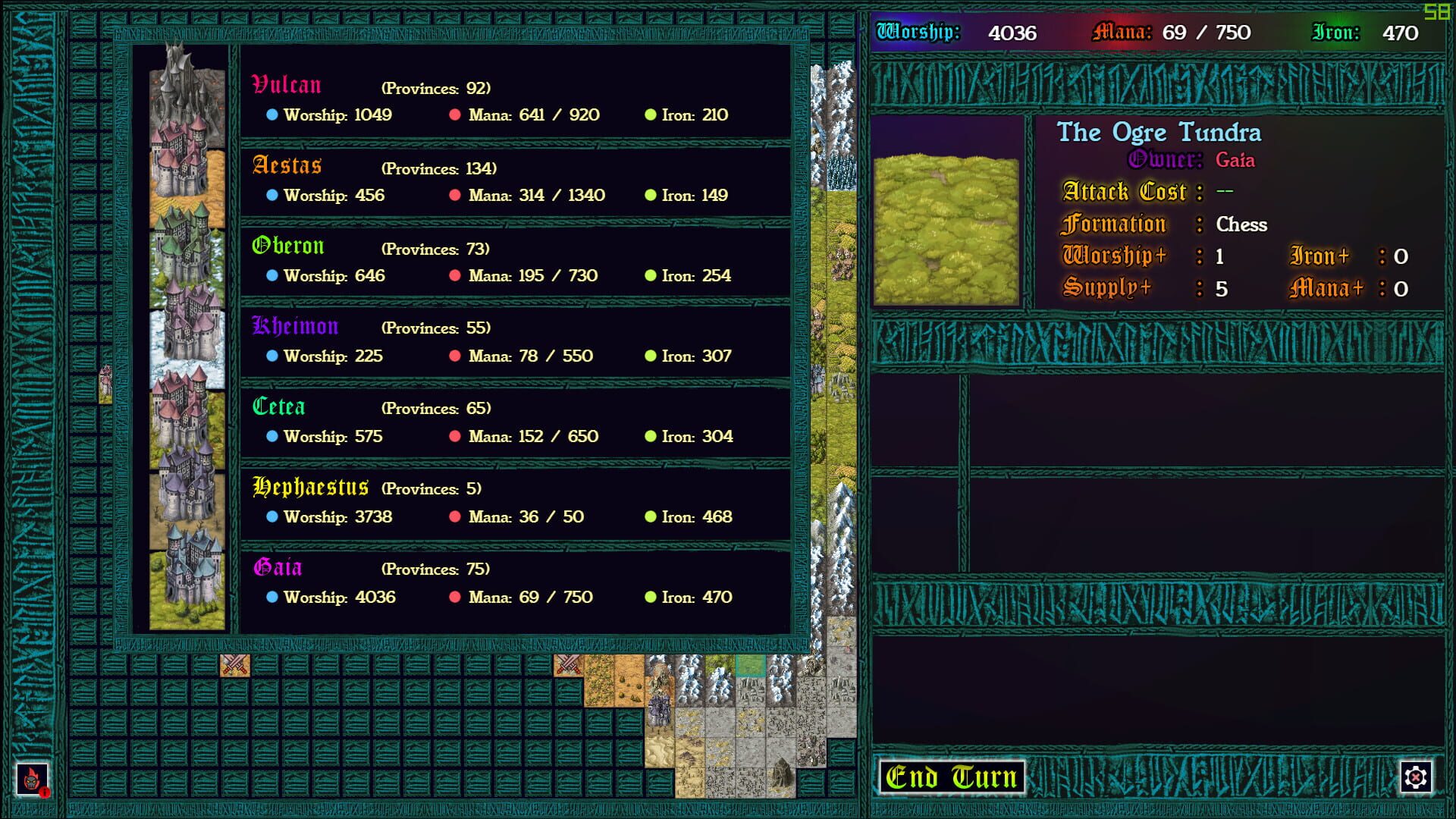 Unending War: Grand-Strategy Chess - Screenshot