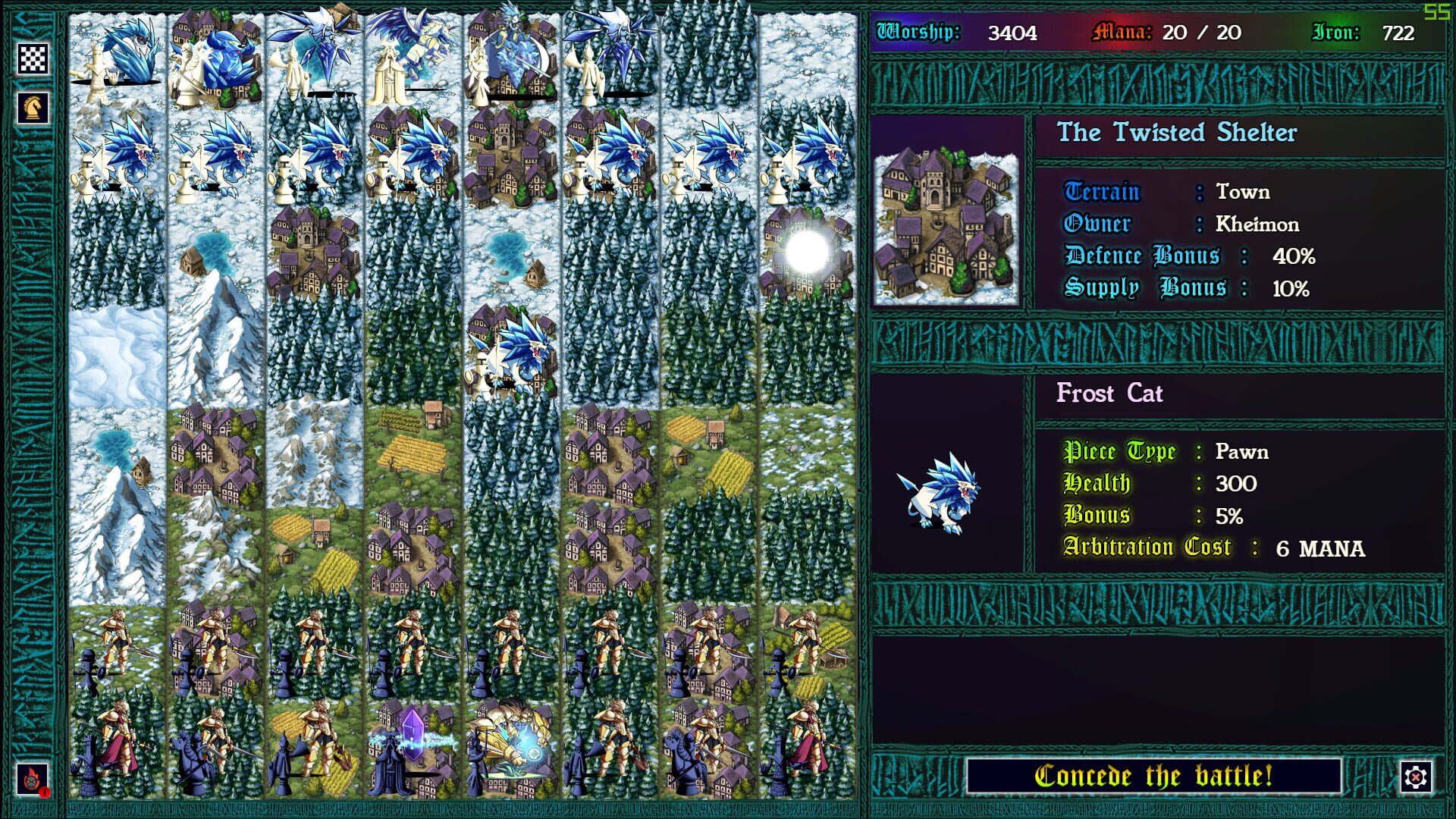 Unending War: Grand-Strategy Chess - Screenshot