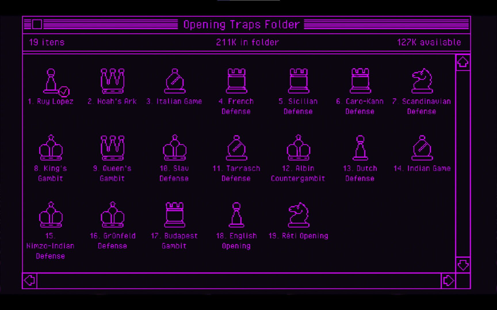 BOT.vinnik Chess: Opening Traps - Screenshot