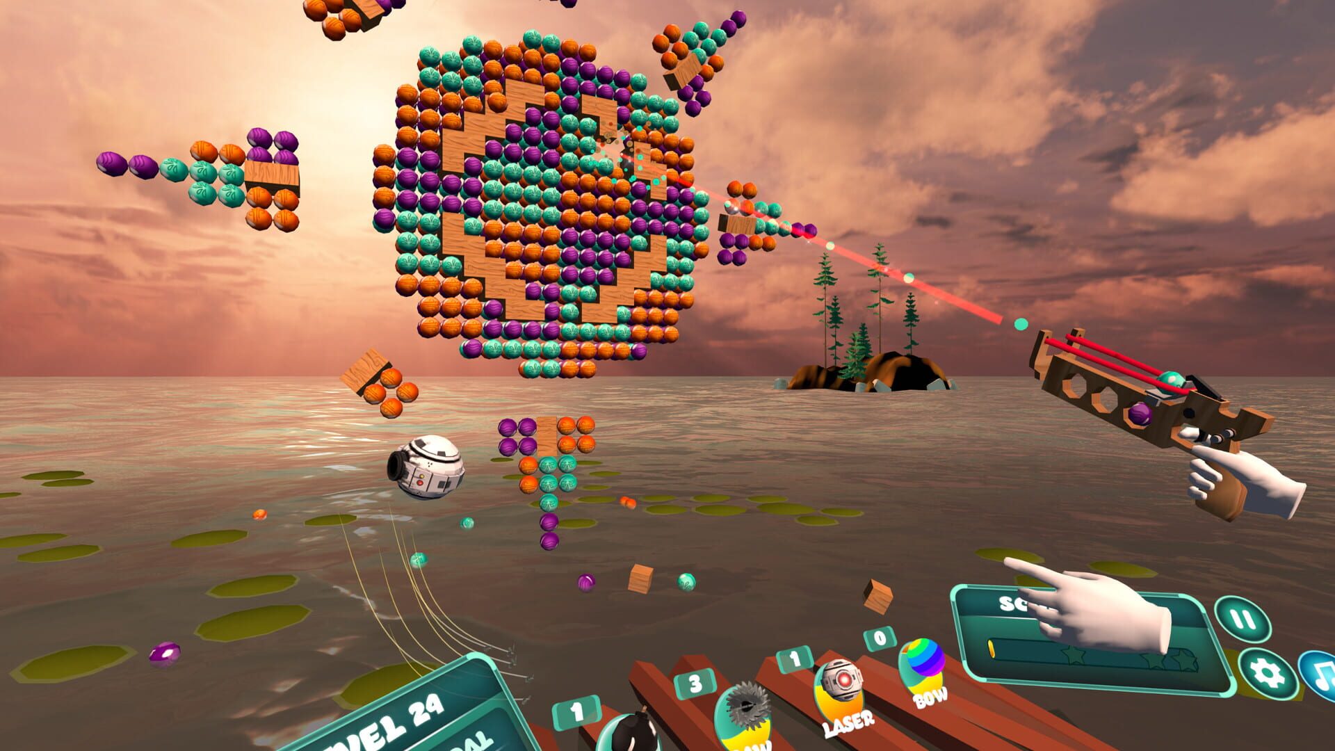 Marble Pop Paradise - Screenshot