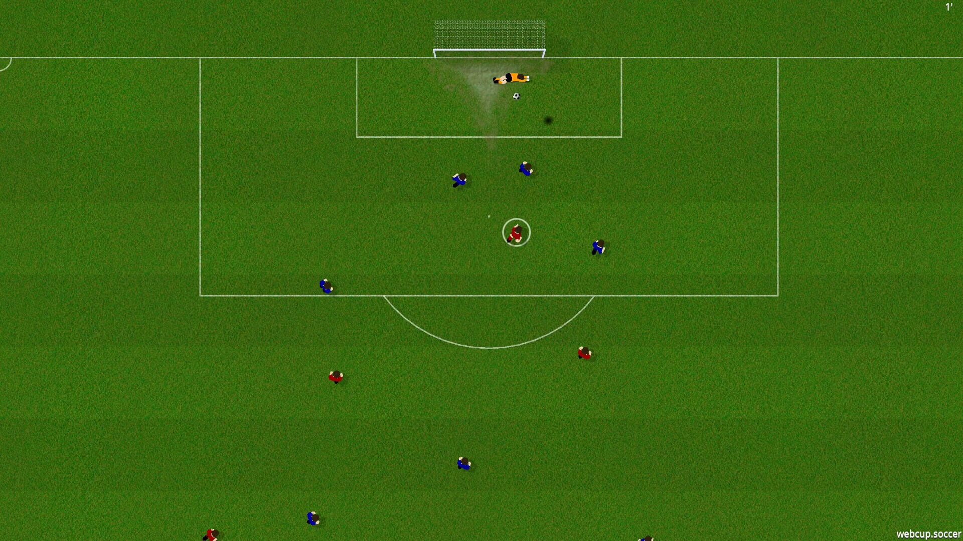 Webcup Soccer - Screenshot