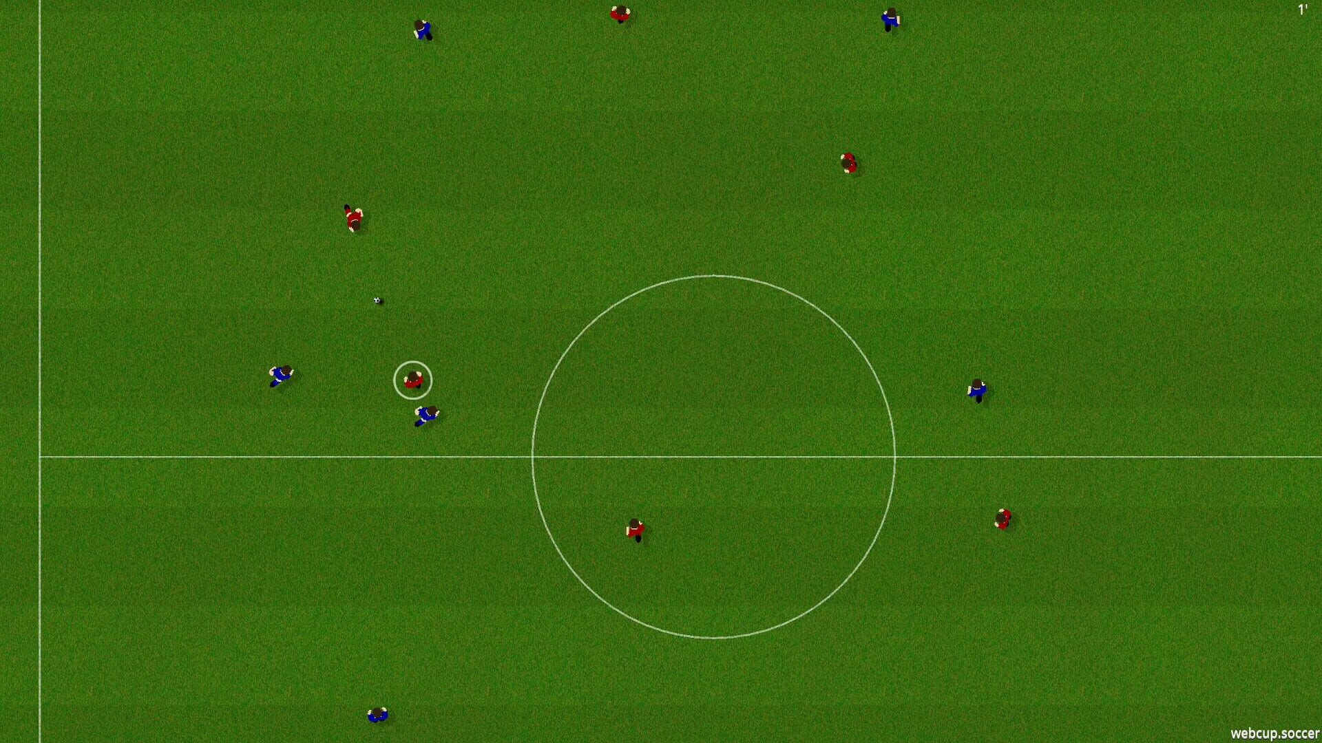 Webcup Soccer - Screenshot