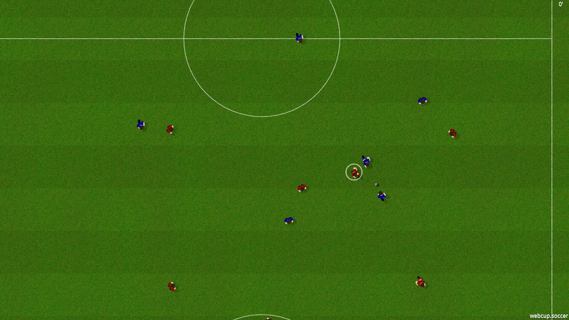 Webcup Soccer - Screenshot