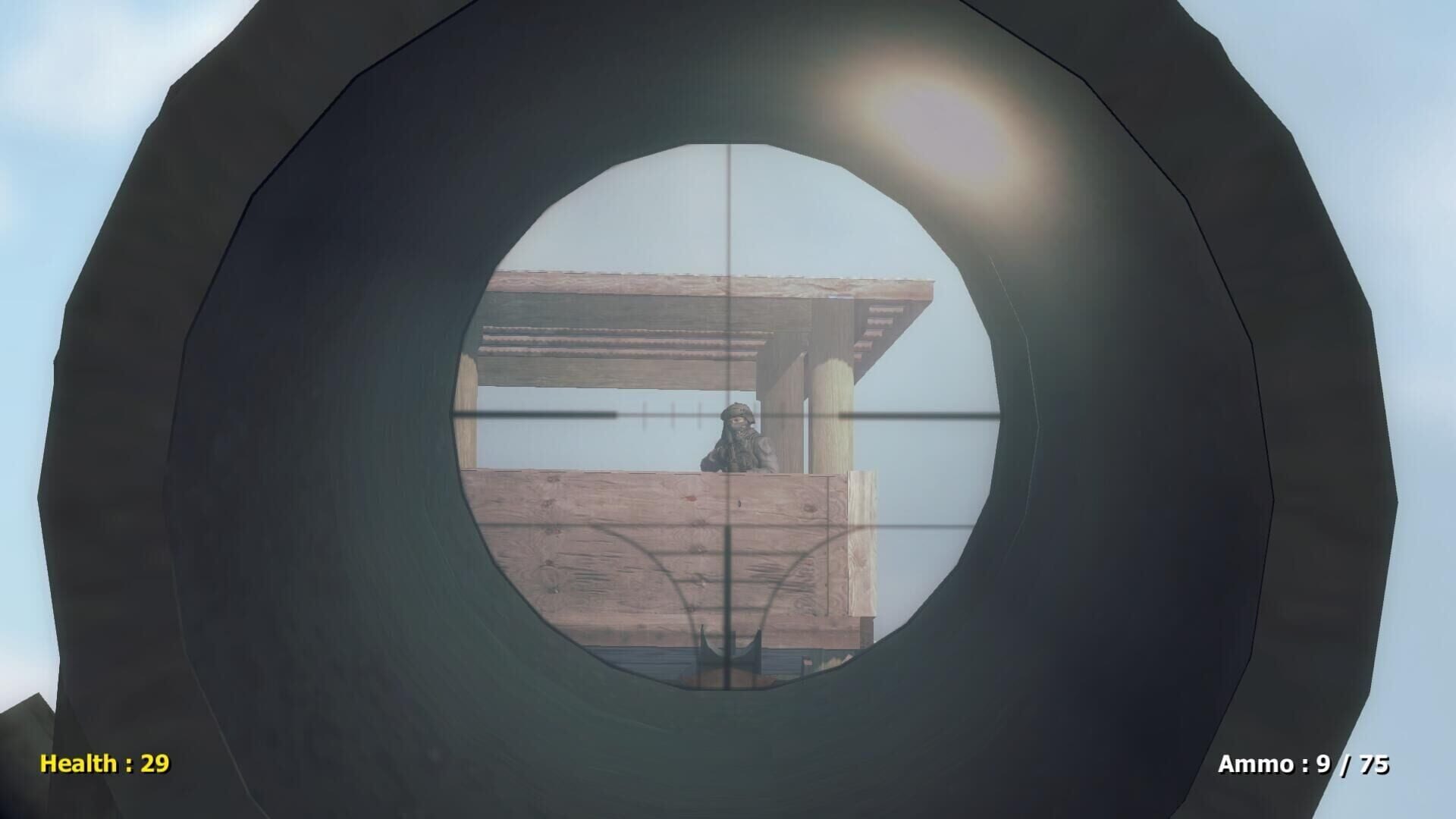 Desert attack - Screenshot