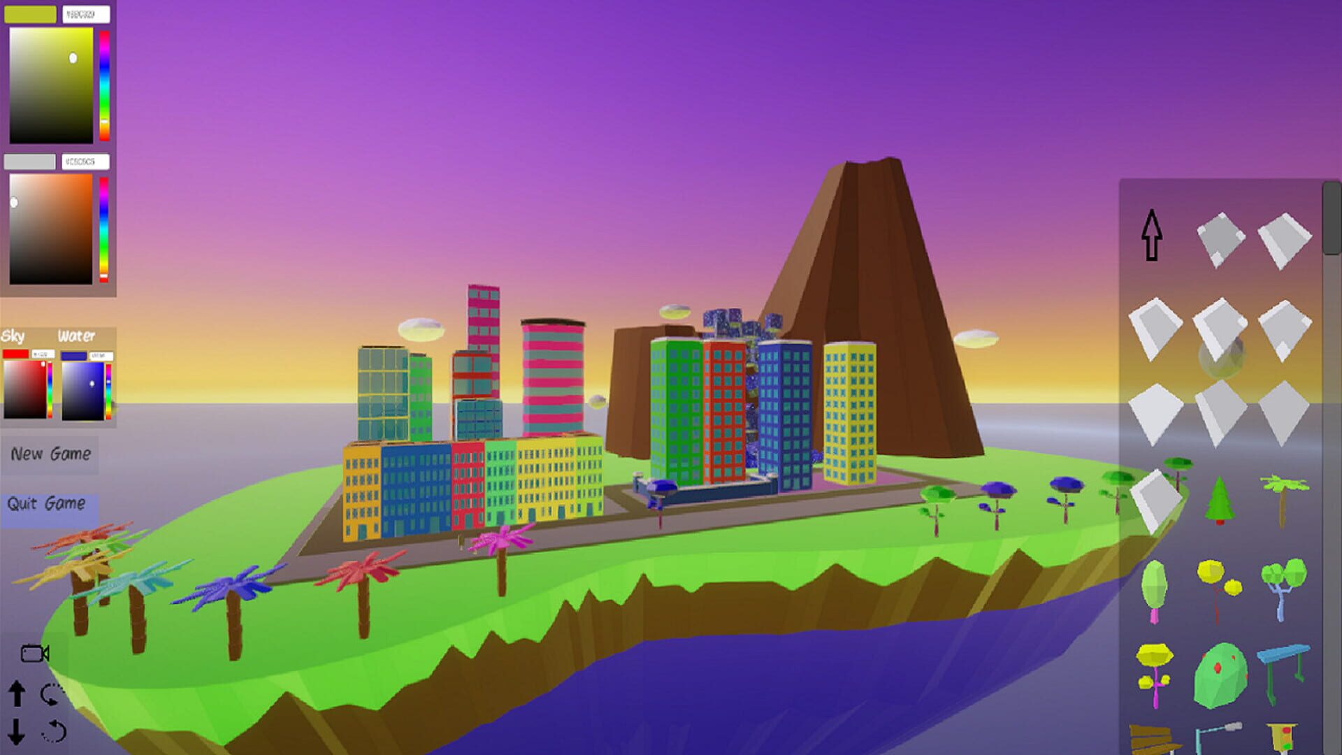 My Low Poly City - Screenshot