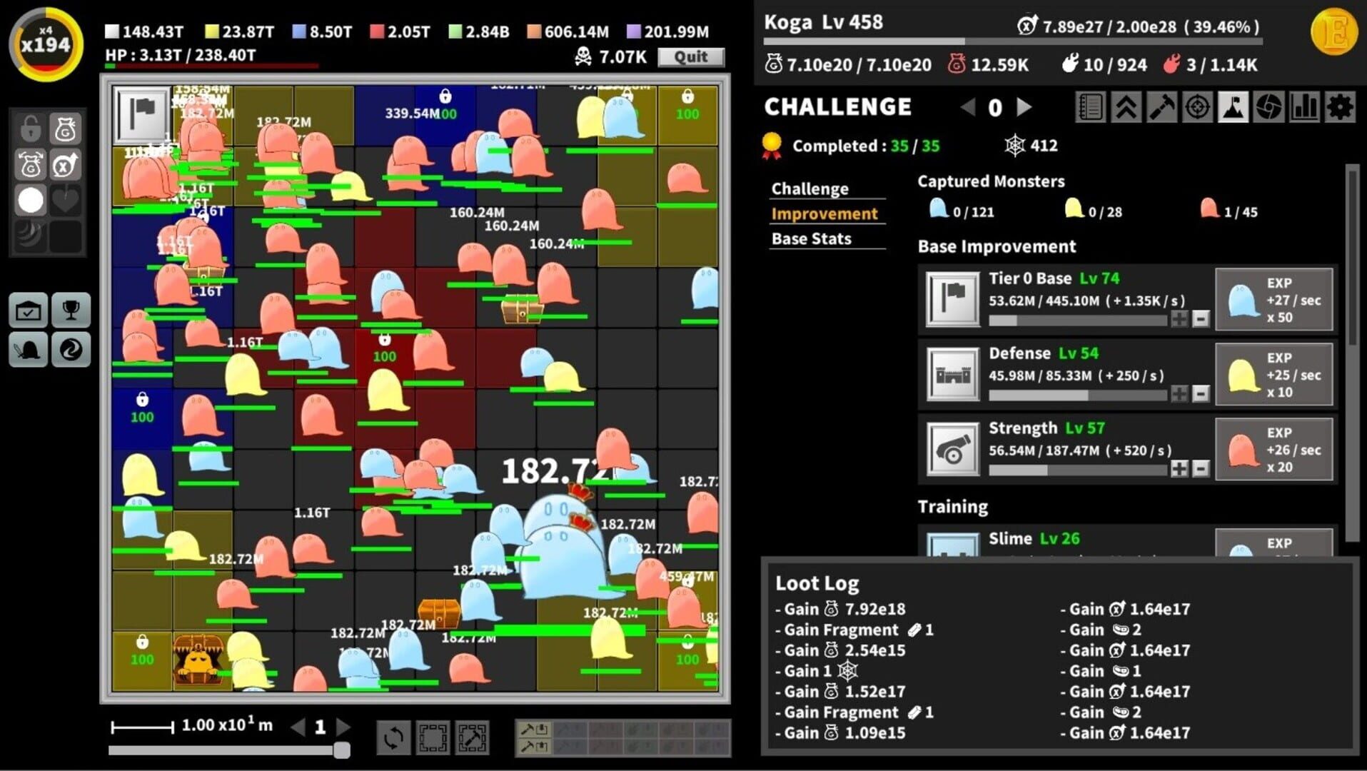 Incremental Epic Breakers - Screenshot
